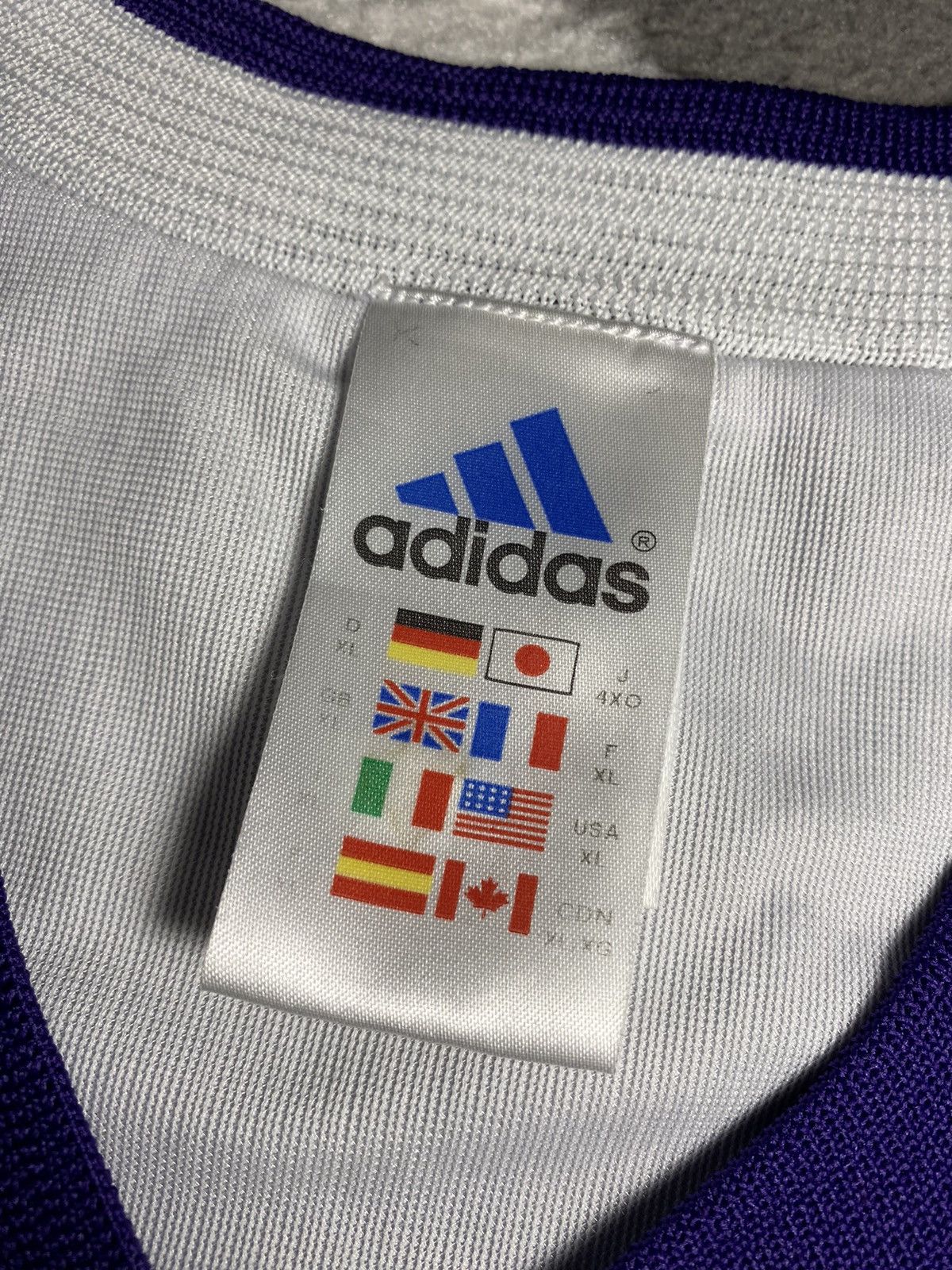 Adidas × Vintage Vintage 2001-02 Adidas Real Madrid Third Shirt Reversible Size US XL / EU 56 / 4 - 13 Thumbnail