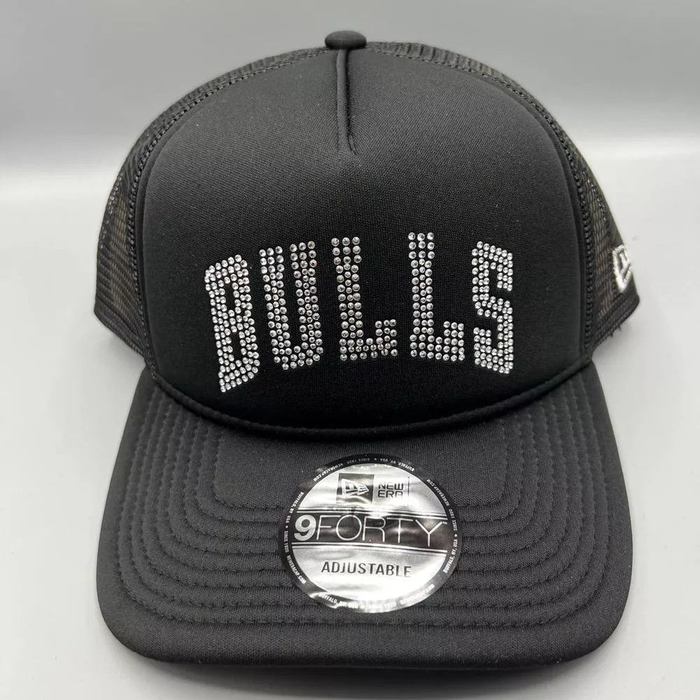 New Era Chicago Bulls Trucker Hat Men 9Forty New Era Snap Back Cap Size ONE SIZE - 1 Thumbnail
