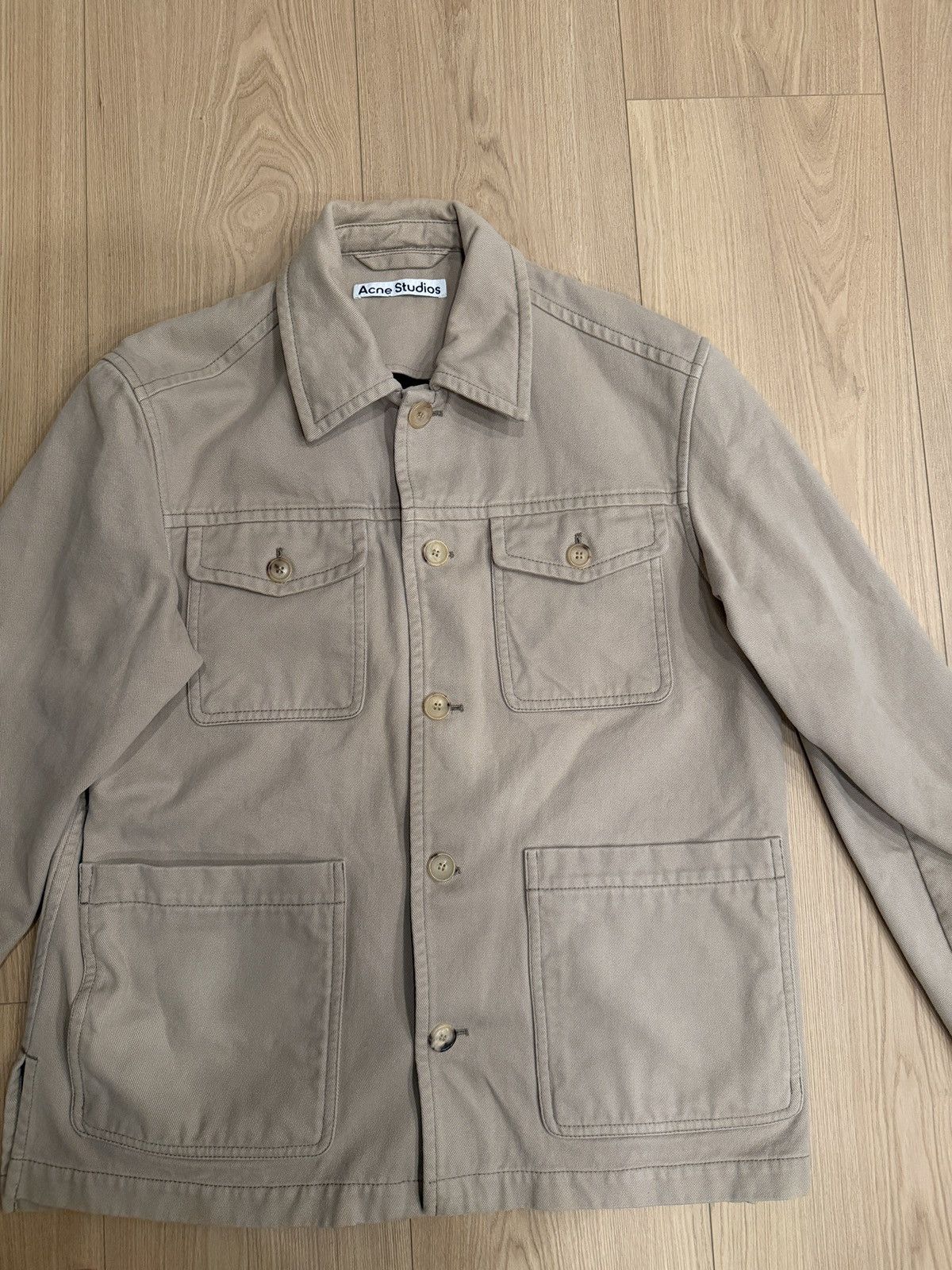 Acne Studios Acne Studios Hazel Cotton Shirt Jacket Size US L / EU 52-54 / 3 - 2 Thumbnail