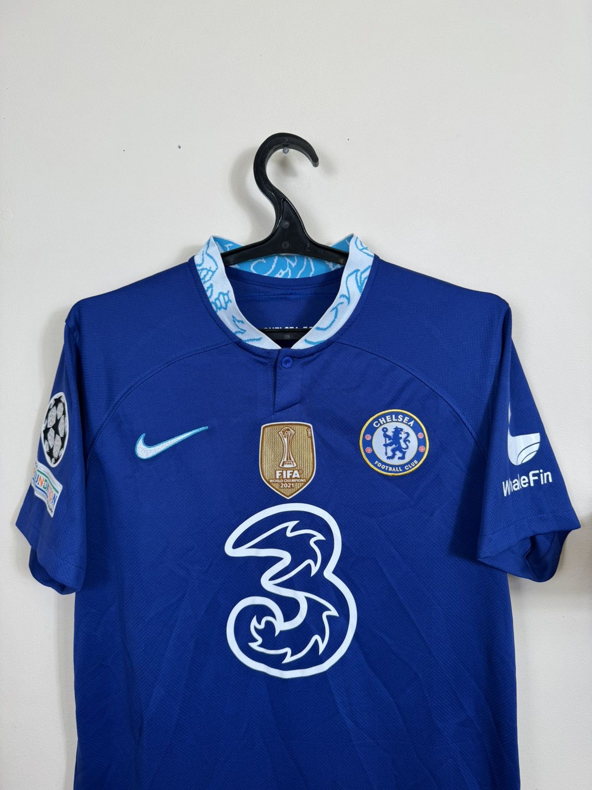 Nike Nike Chelsea Jersey 2022-23 Home L Mens Fifa World Champions Size US L / EU 52-54 / 3 - 7 Thumbnail