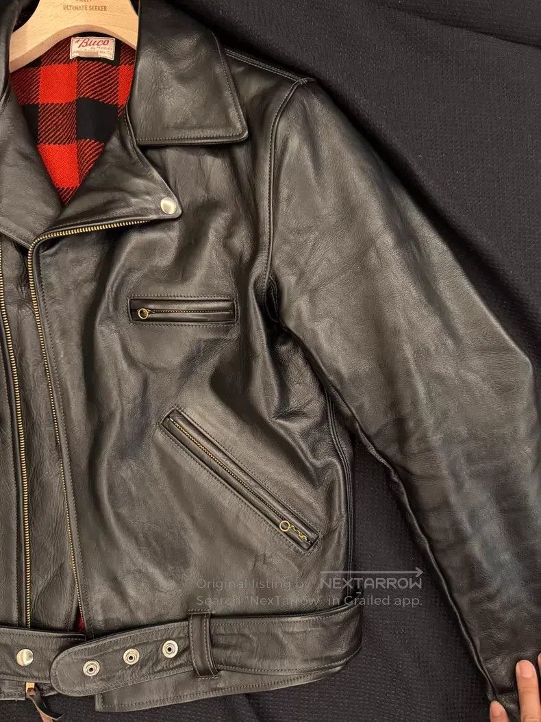 Buco Buco JH1 locomotive horseskin tea core jacket Size US L / EU 52-54 / 3 - 4 Thumbnail