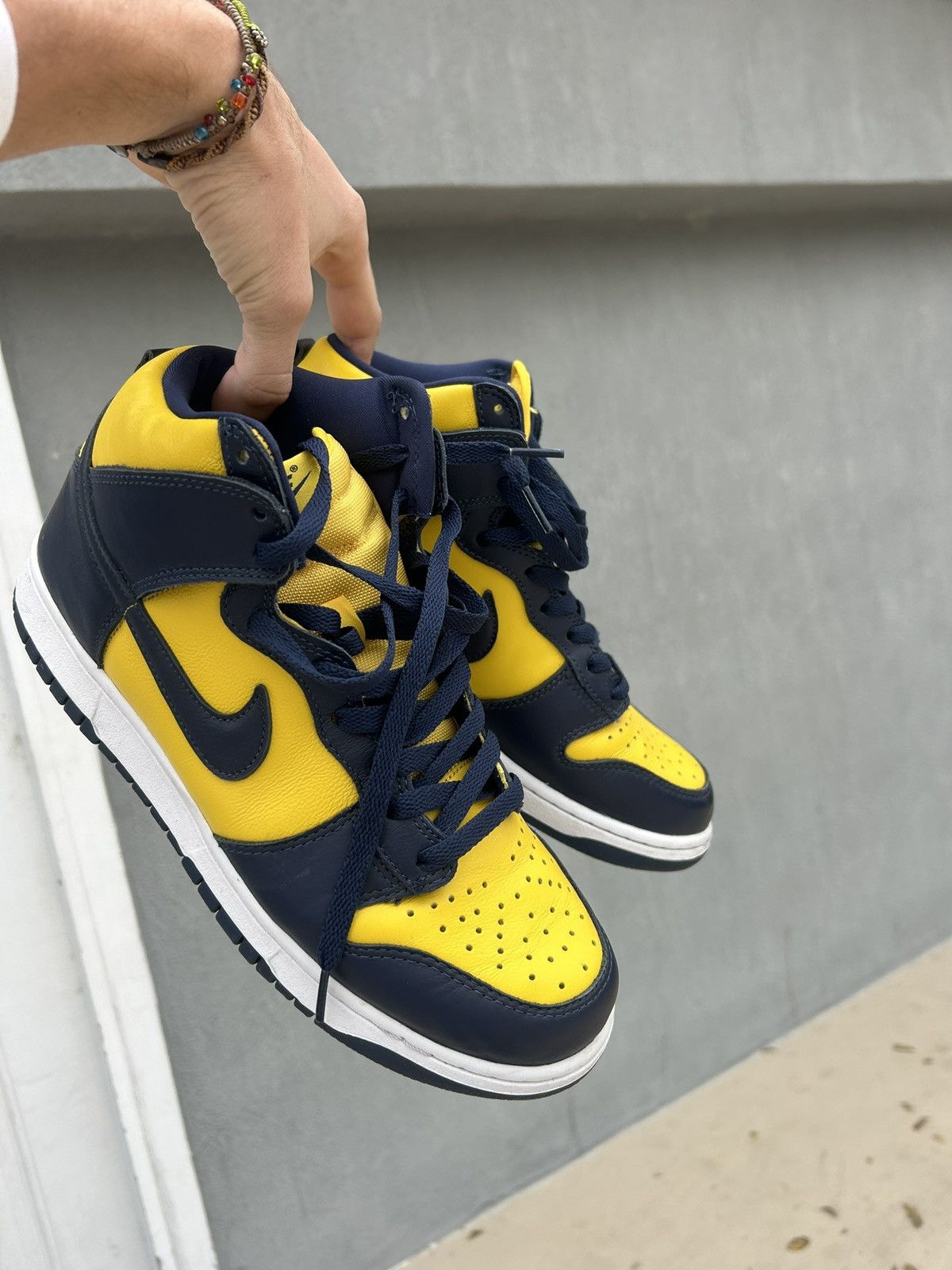 Nike × Other Nike dunk high Michigans Size US 9.5 / EU 42-43 - 2 Thumbnail