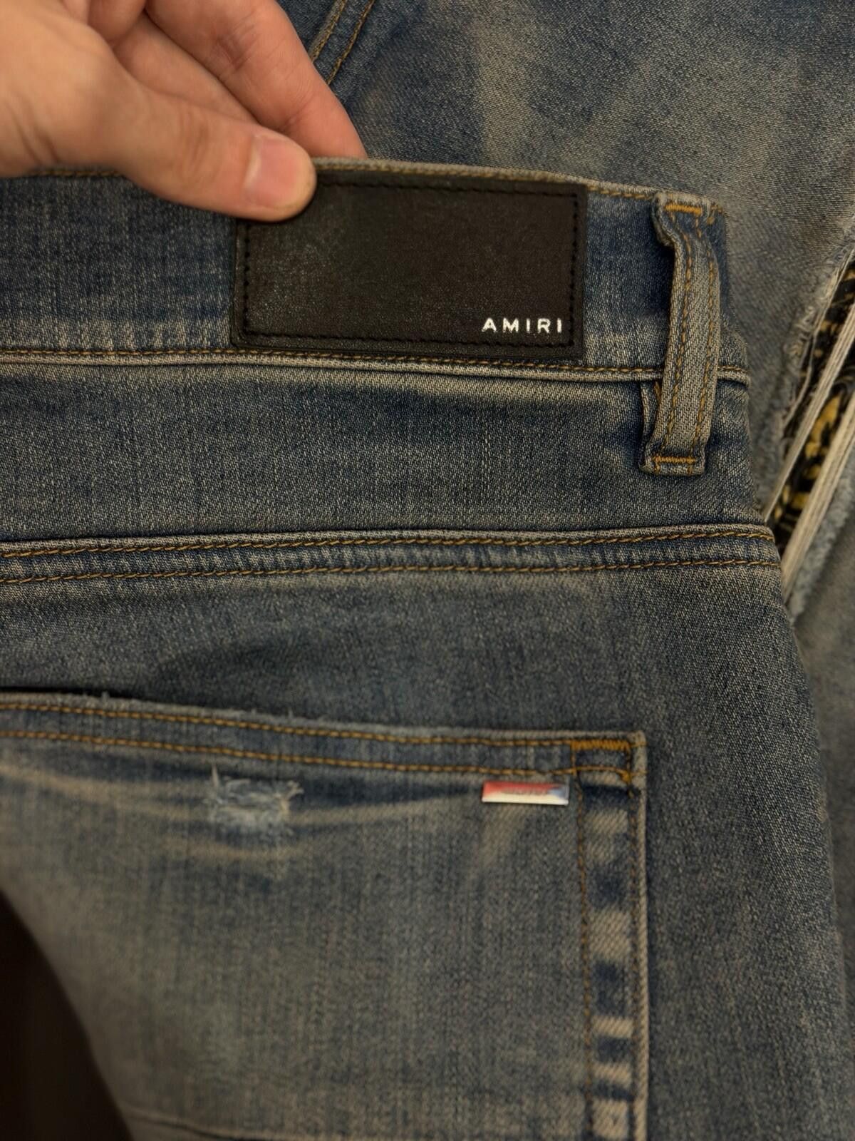 Amiri Size 36 - Amiri Blue Color Patch Jeans 100% Authentic Size US 36 / EU 52 - 11 Thumbnail