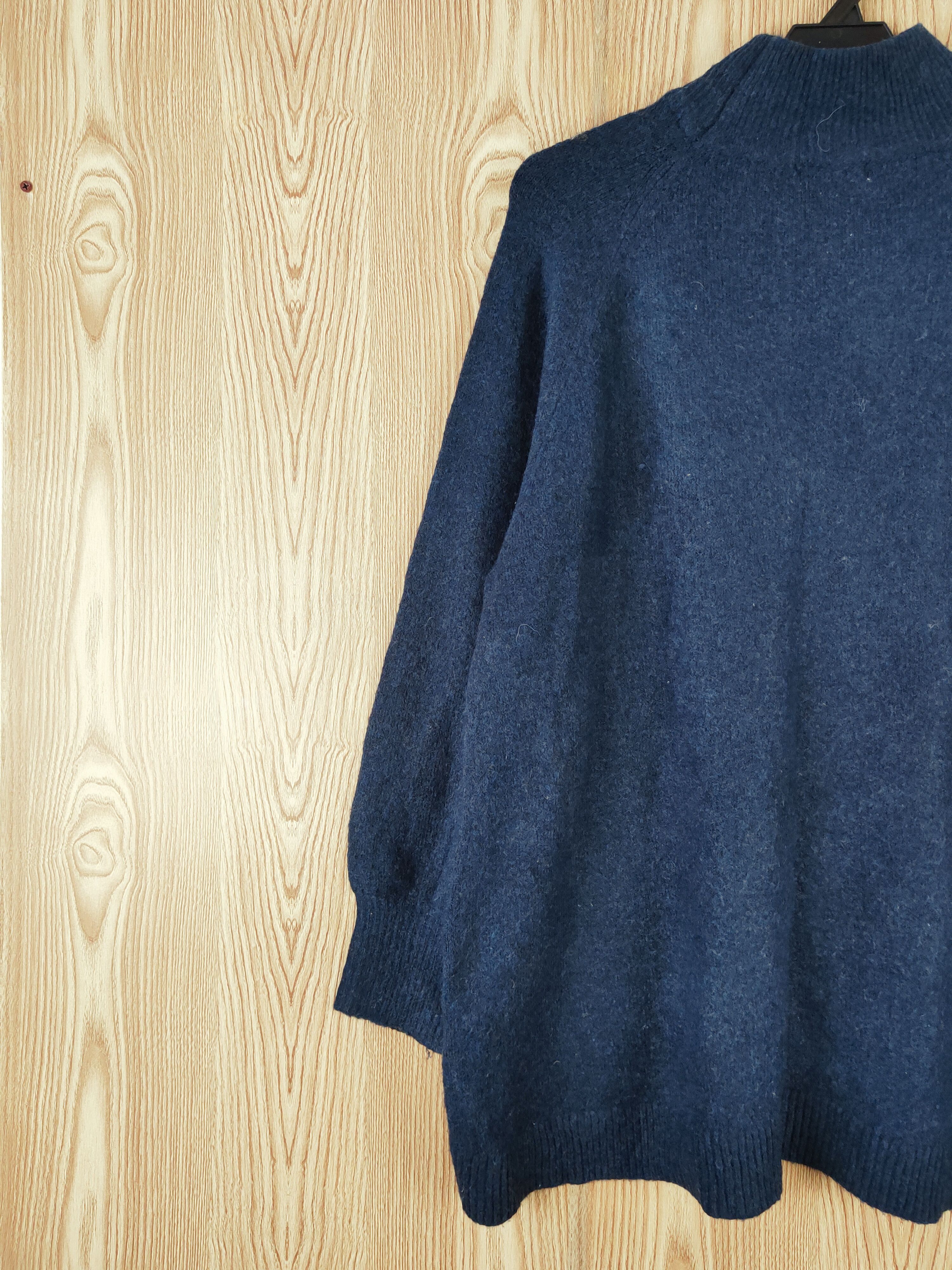 Homespun Knitwear Earth Music & Ecology Navy Knitwear Sweatshirts #W734 Size US L / EU 52-54 / 3 - 8 Thumbnail