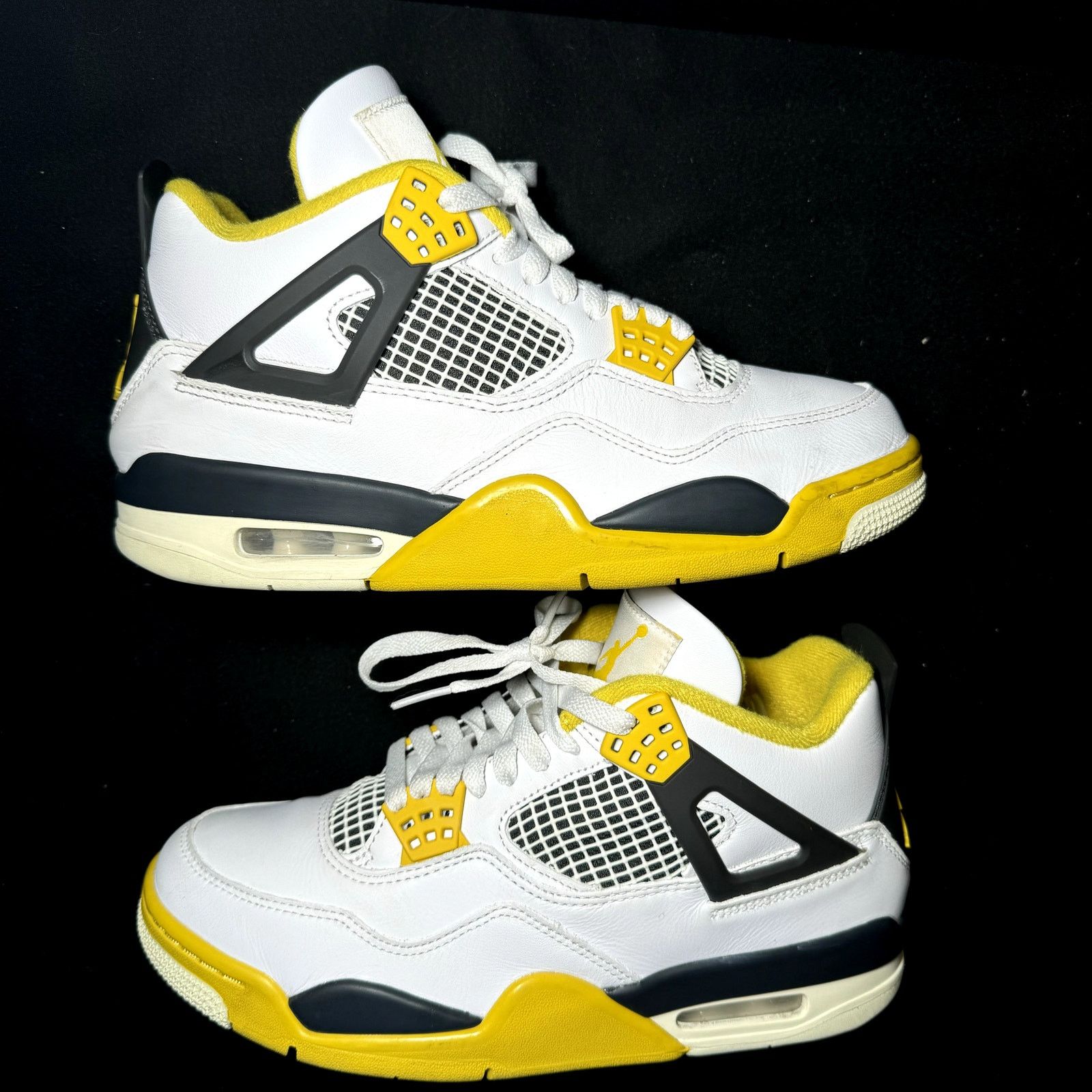 Jordan Brand × Nike Size 9.5 Wmns Air Jordan 4 Retro Vivid Sulfur Women's Shoes Size US 9.5 / IT 39.5 - 2 Thumbnail