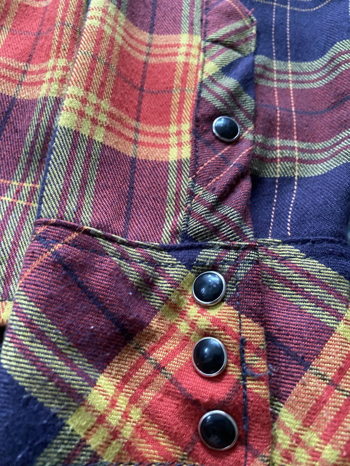 Other Y2K Luv Maison Jackrose Flannel Shirt Size US M / EU 48-50 / 2 - 5 Thumbnail