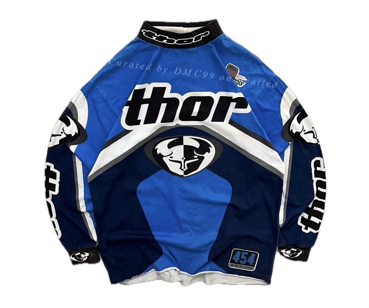 Vintage 1990's Vintage Thor Racing Motocross Long Sleeve Shirt Size US M / EU 48-50 / 2 - 1 Thumbnail