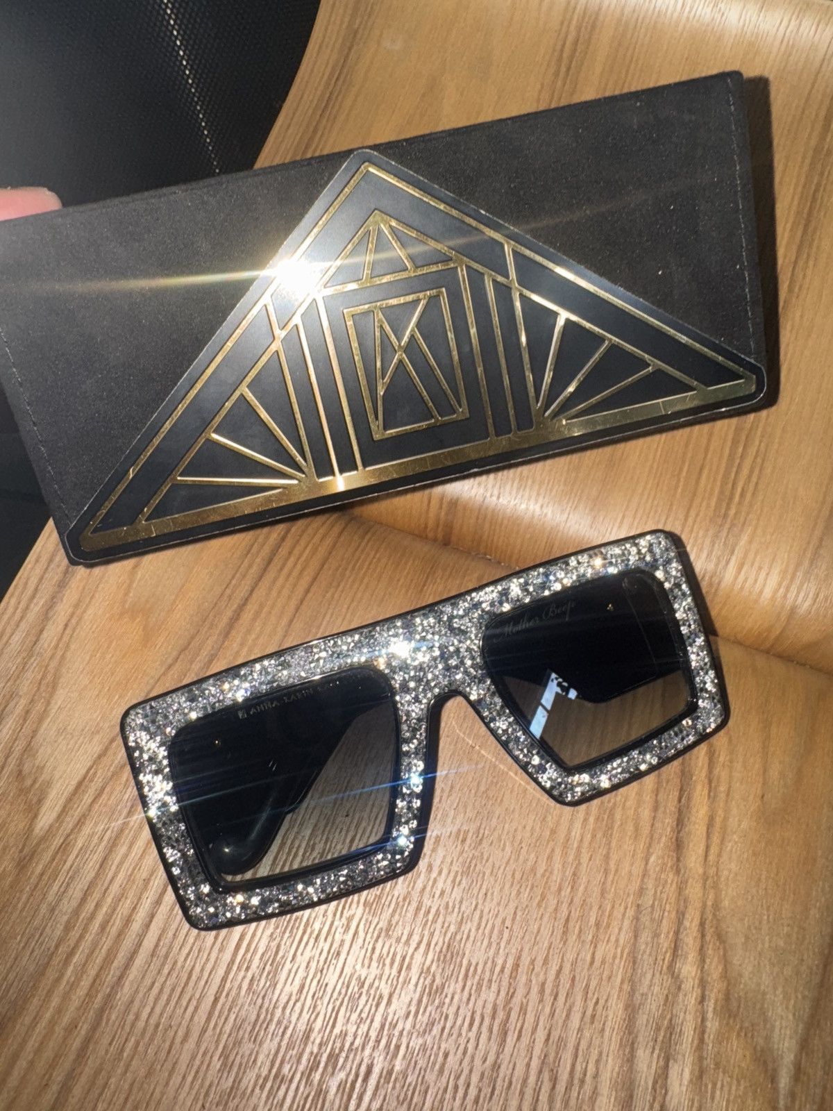 Other Anna-Karin Karlsson - Mother Beep Swarovski Sunglasses Size ONE SIZE - 3 Thumbnail