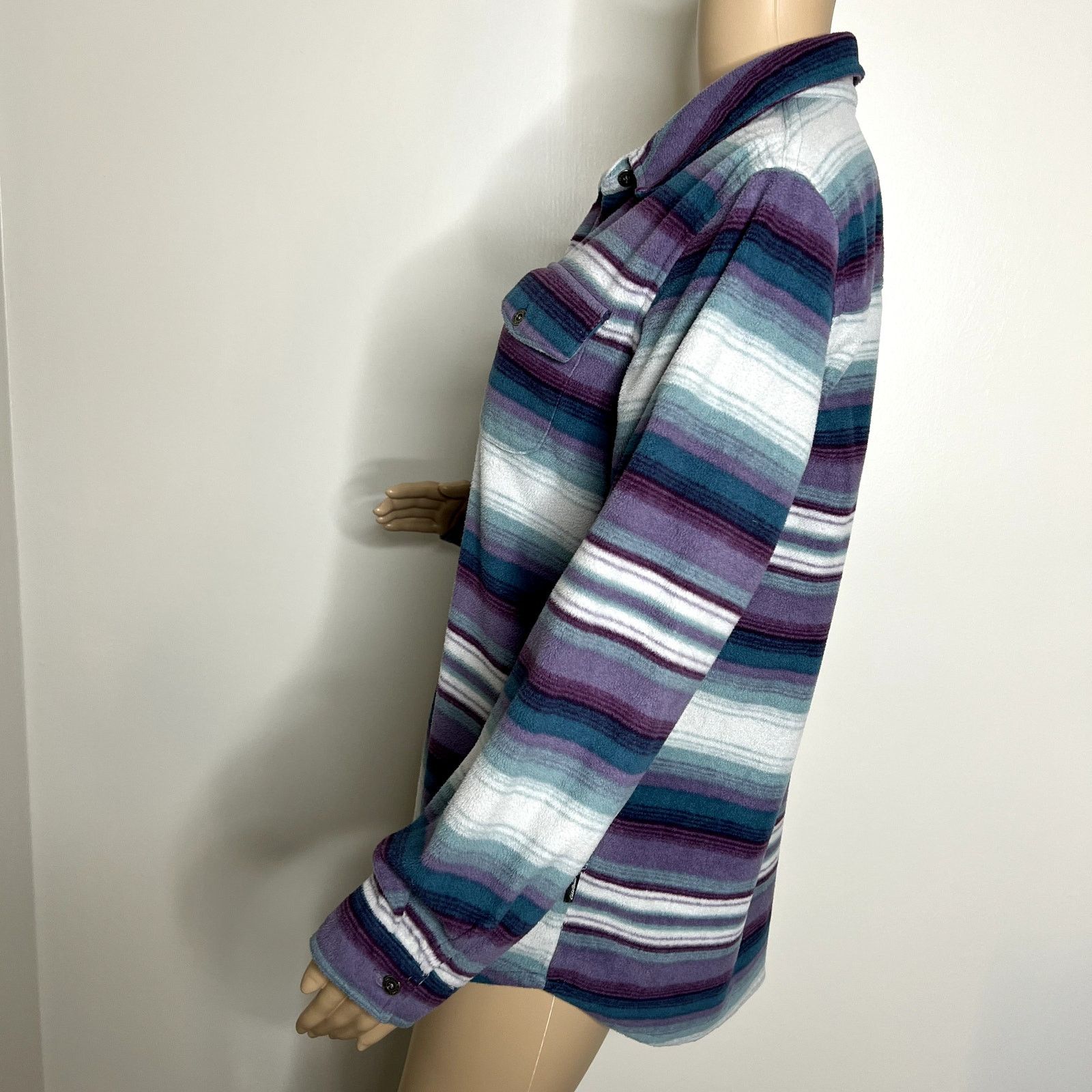Eddie Bauer Eddie Bauer Striped Button Down Long Sleeve Top Size M / US 6-8 / IT 42-44 - 2 Thumbnail