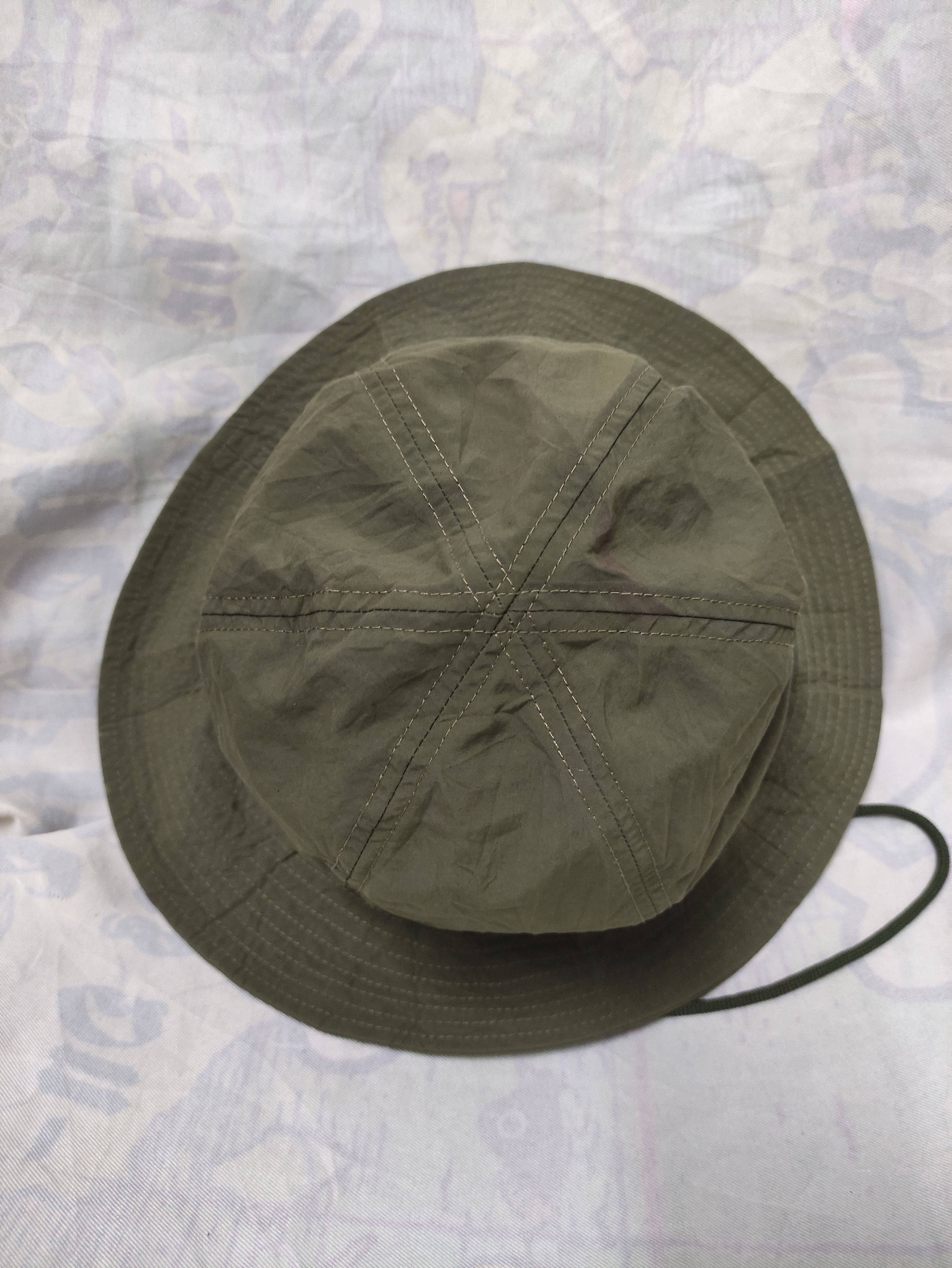 Montbell MONTBELL NYLON VINTAGE BUCKET HAT OLIVE GREEN Size ONE SIZE - 4 Thumbnail