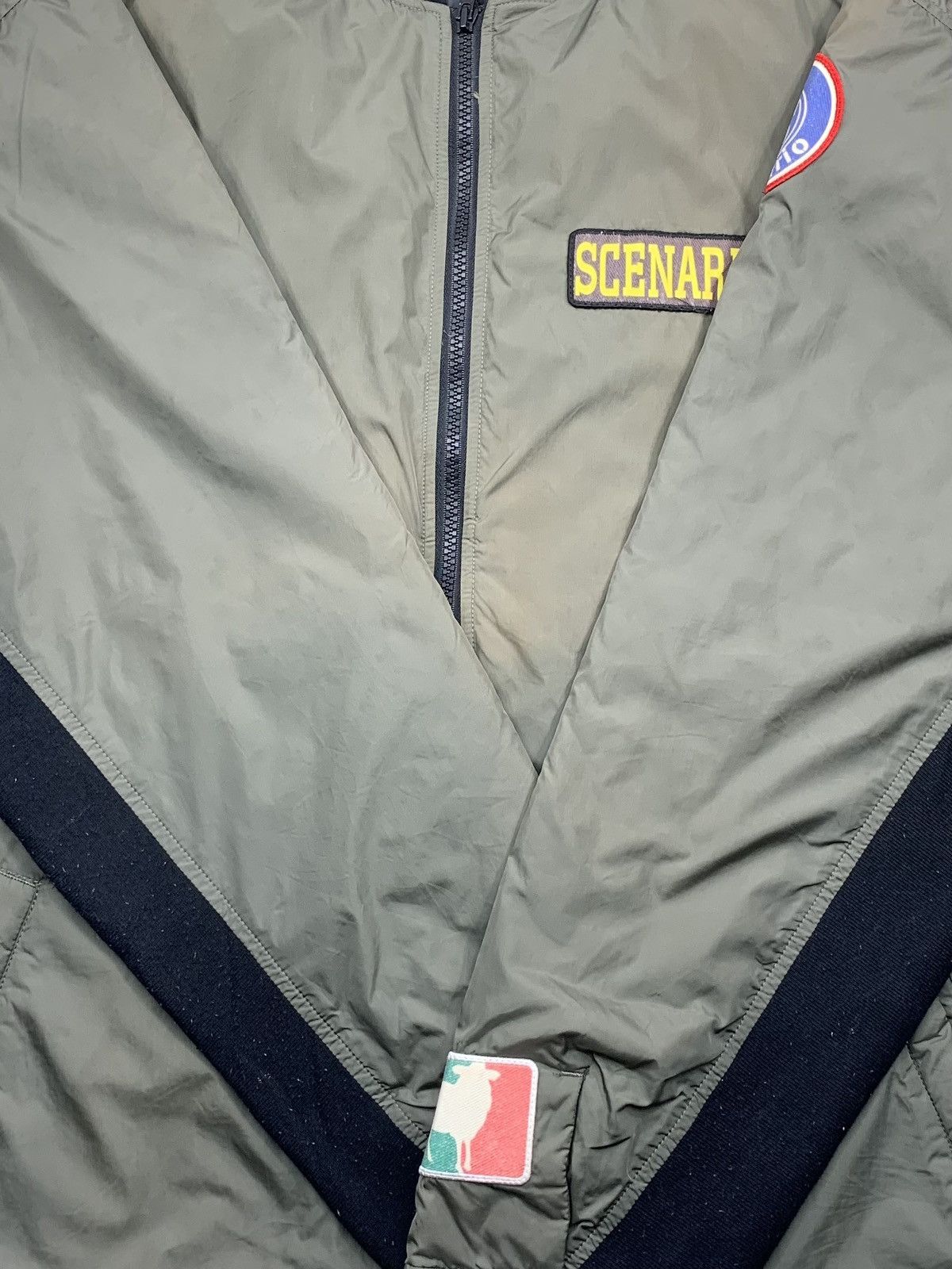 Vintage Vintage 90s Japan Scenario Patches Bomber Flight Jacket Size US XL / EU 56 / 4 - 18 Thumbnail