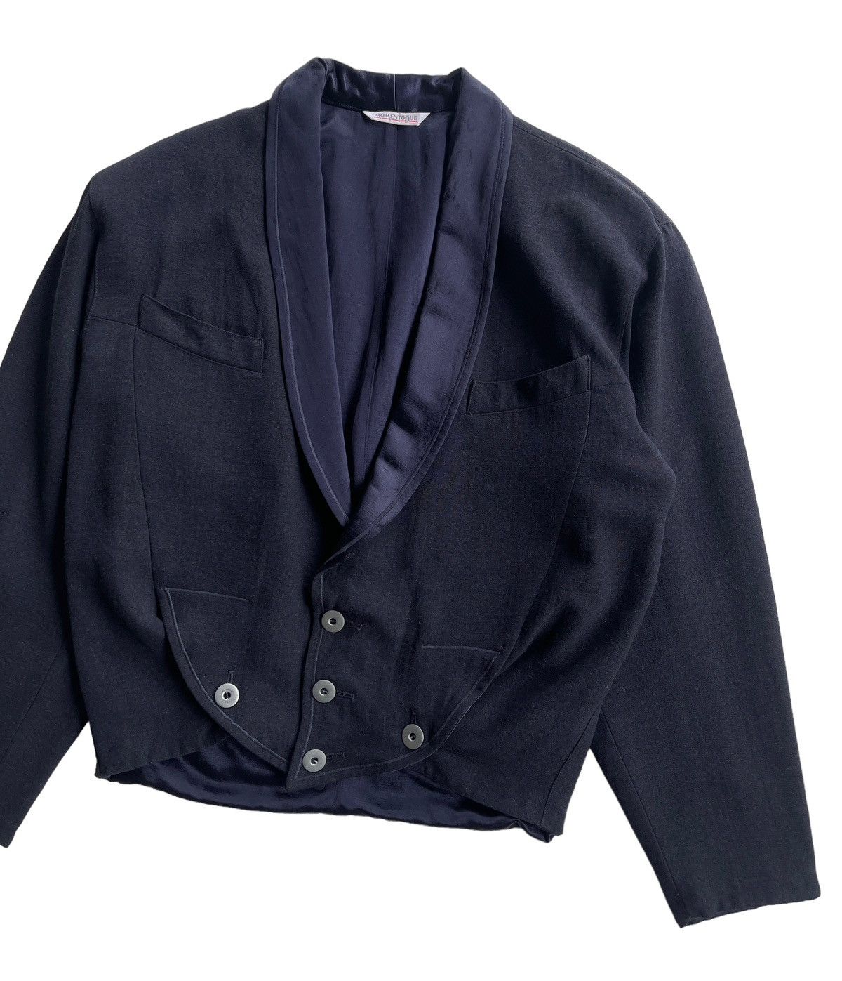 Marithe + Francois Girbaud ARCHIVE 1980s MFG x Momentodue x Allegri Cropped Jacket Size US M / EU 48-50 / 2 - 2 Thumbnail