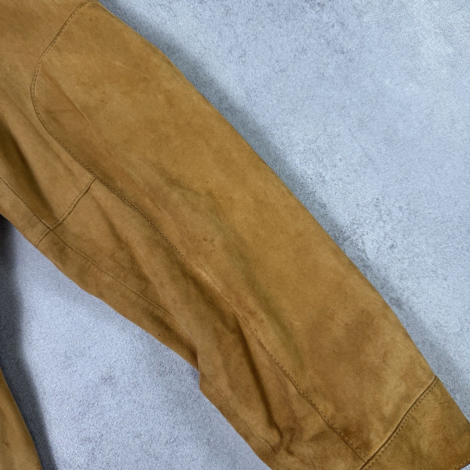 Dolce & Gabbana Dolce Gabbana Men Leather Suede Jacket Beige Size 50 Size US M / EU 48-50 / 2 - 3 Thumbnail