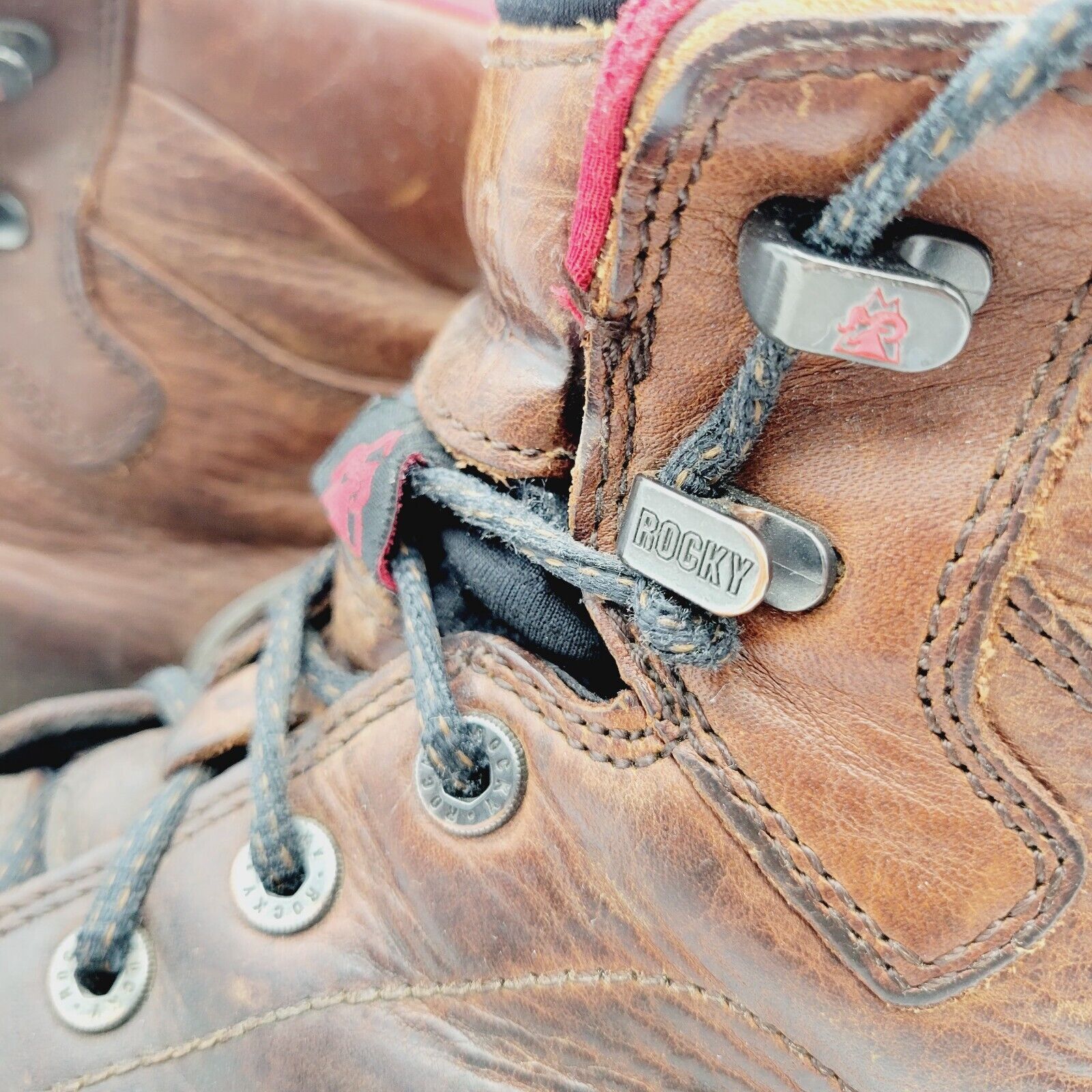 Rocky Rocky Rams Horn Work Safety Boots Waterproof 12 W Size US 12 / EU 45 - 15 Thumbnail