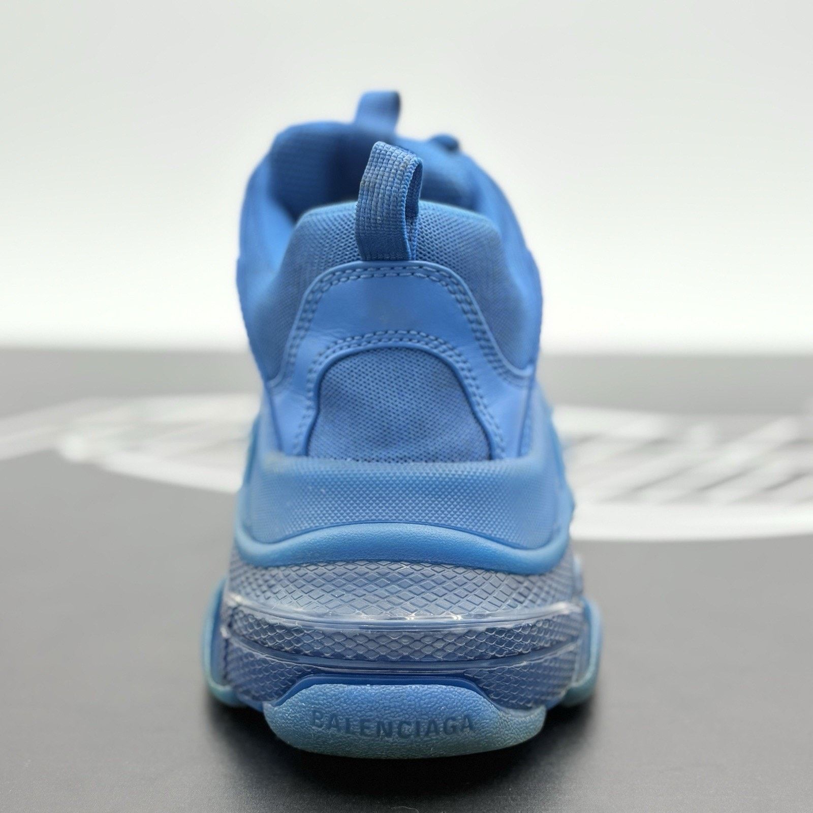 Balenciaga Balenciaga Triple S Clear Sole ' Blue ' | GREAT CONDITION! Size US 10 / EU 43 - 3 Thumbnail