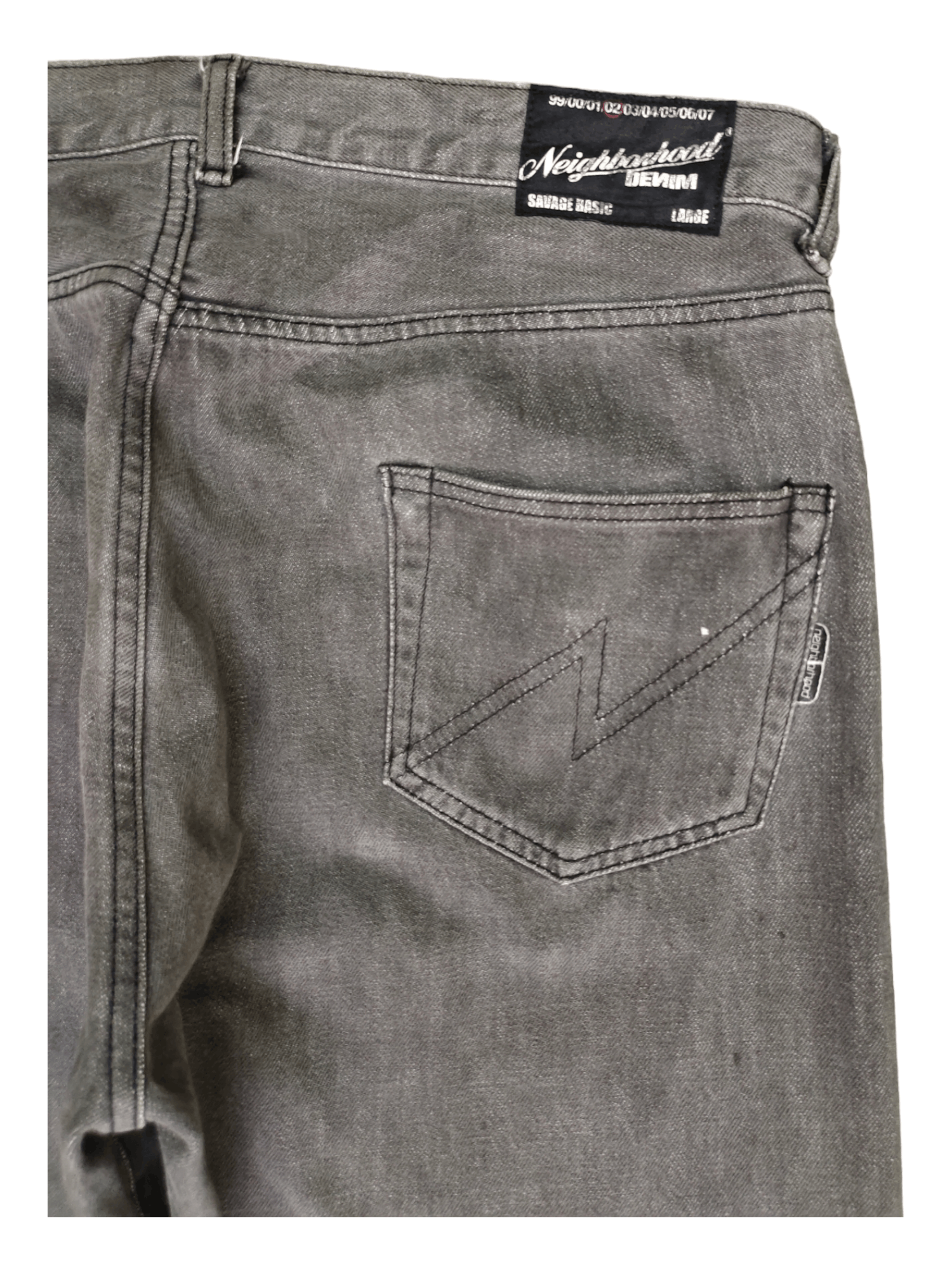 Fragment Design × Neighborhood × Undercover 2002 Neighborhood x Public Image Savage Basic Selvedge Jeans Size US 36 / EU 52 - 3 Thumbnail