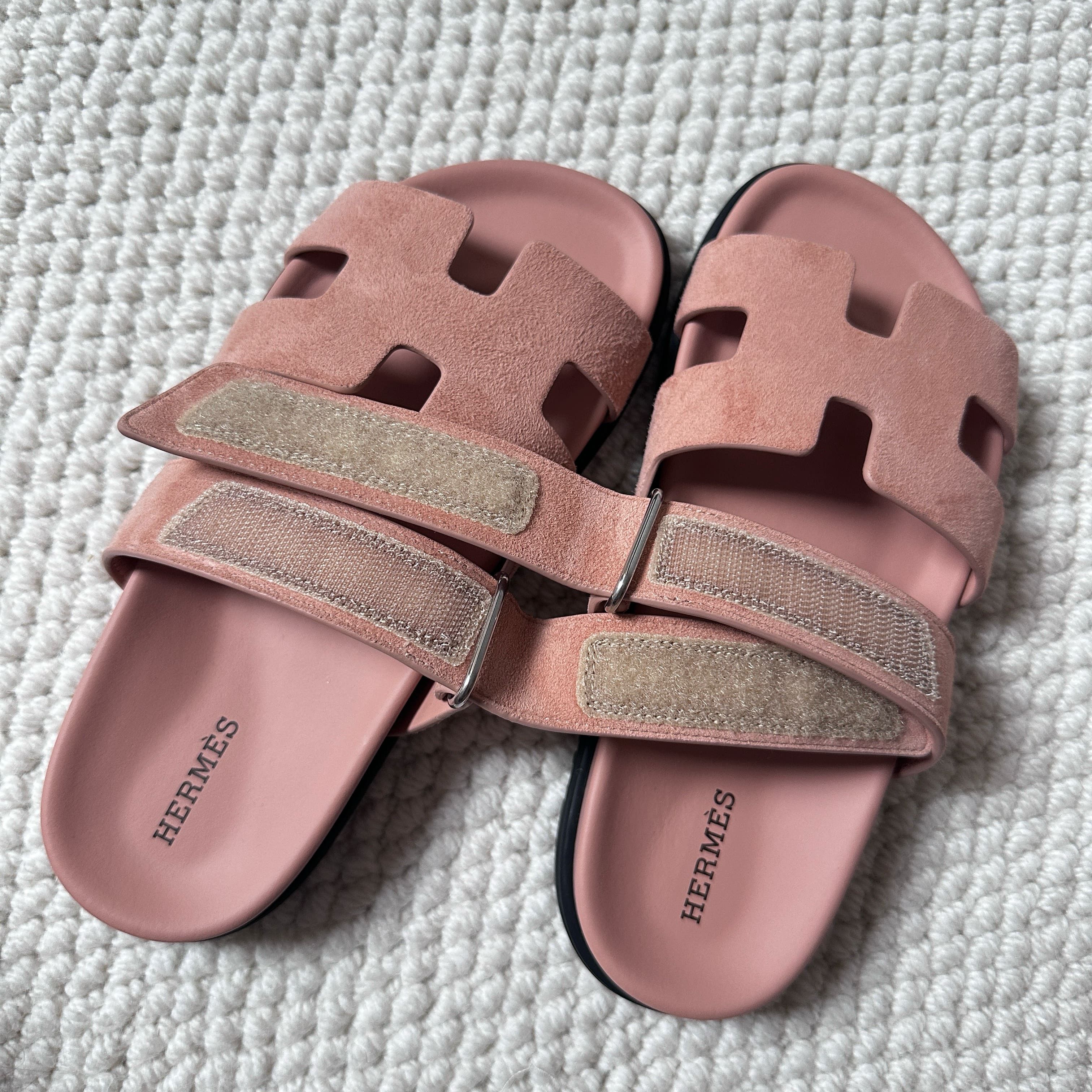 Hermes Hermes Chypre Sandal Suede Size US 6 / IT 36 - 9 Thumbnail