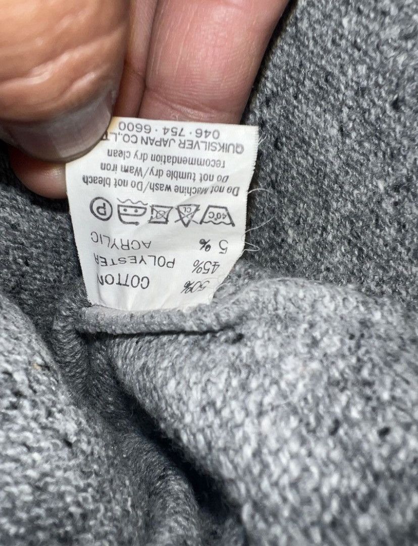 Quiksilver Vintage Quiksilver Crewneck Knitwear Grey Sweatshirt Size US L / EU 52-54 / 3 - 8 Thumbnail