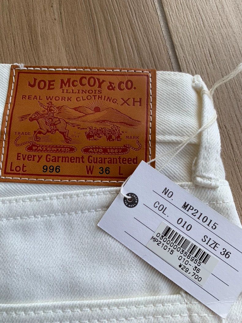 The Real McCoy's The Real McCoy Size XXLWhite Selvage Jeans Size US 27 - 3 Thumbnail