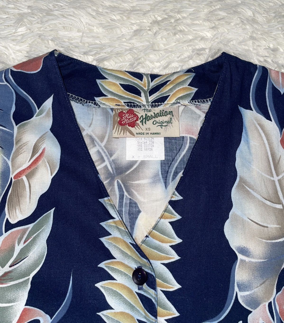 Vintage Vintage Hawaiian Shirt Size XS / US 0-2 / IT 36-38 - 3 Thumbnail