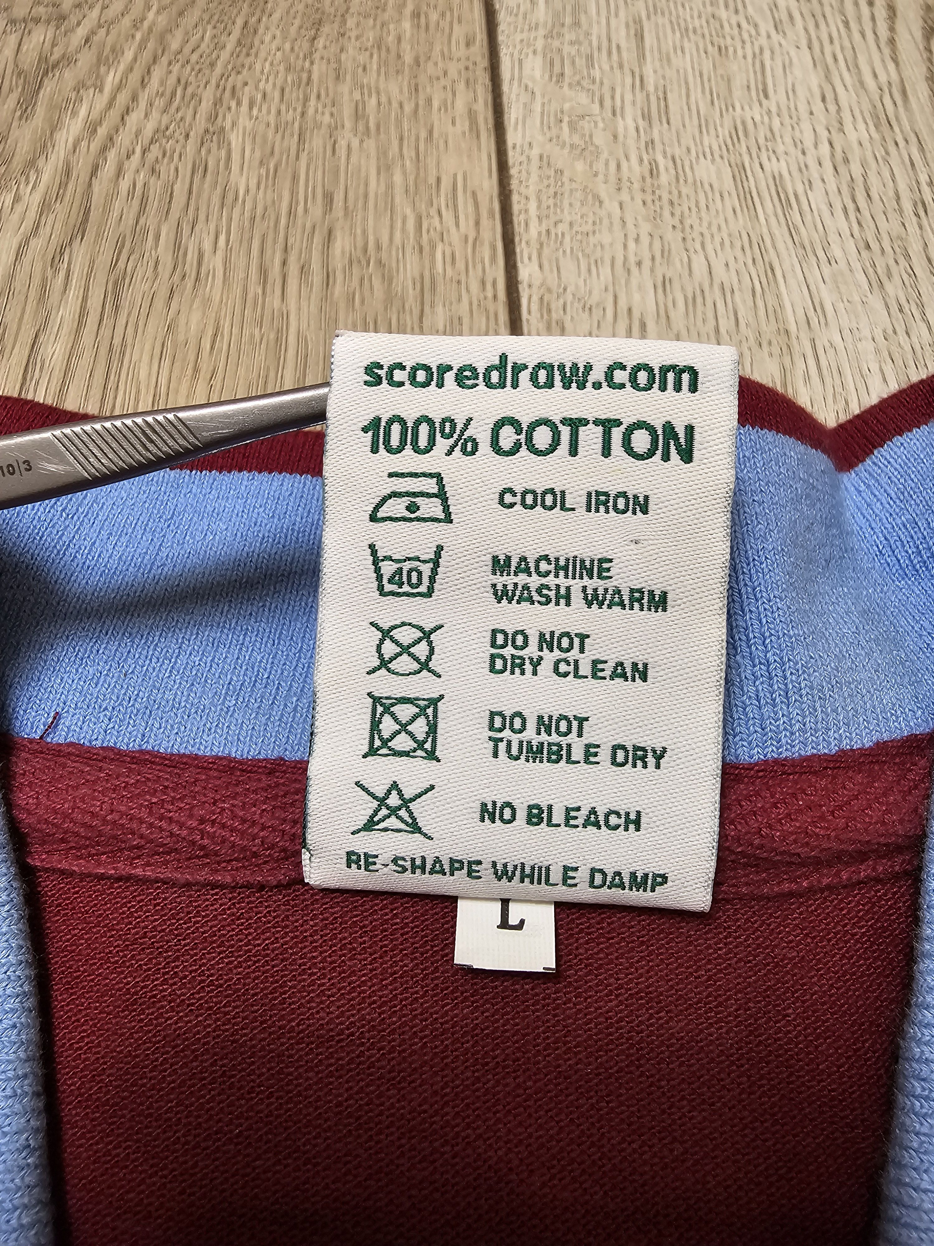 All Sport × Vintage ASTON VILLA 1974 1975 HOME FOOTBALL SHIRT SOCCER JERSEY Size US L / EU 52-54 / 3 - 6 Thumbnail