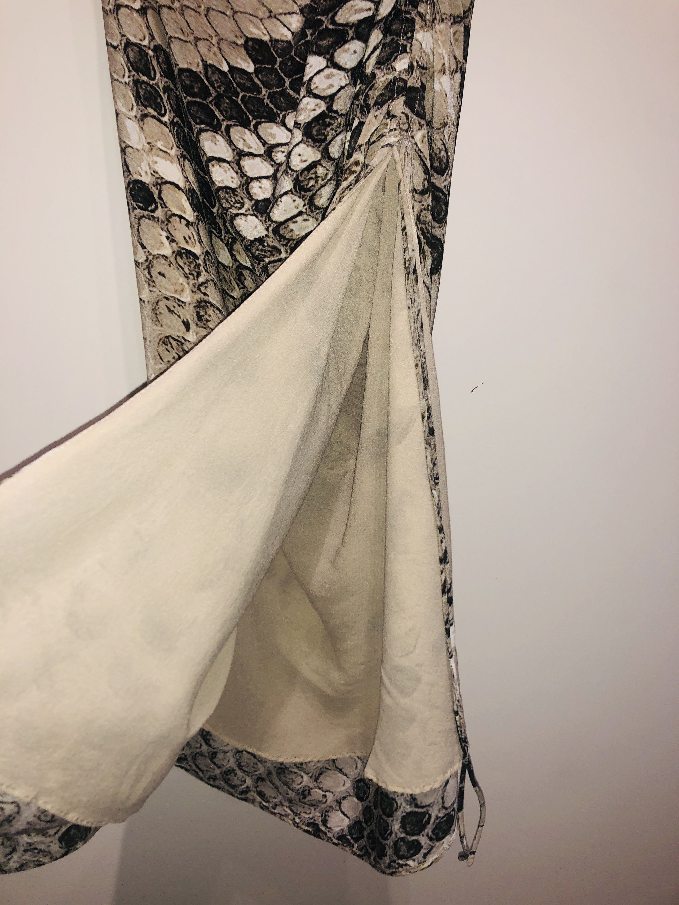Roberto Cavalli Phyton silk printed Dress Size S / US 4 / IT 40 - 16 Thumbnail