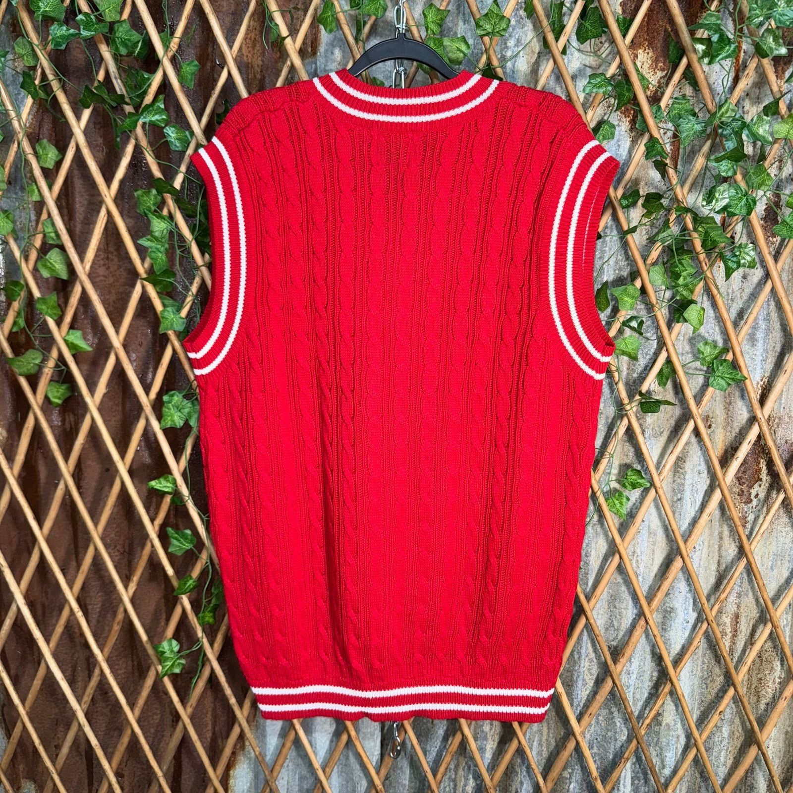 Vintage Vintage Y2K DELF knitted 1990s new york hip hop sweater vest Size US XS / EU 42 / 0 - 2 Thumbnail
