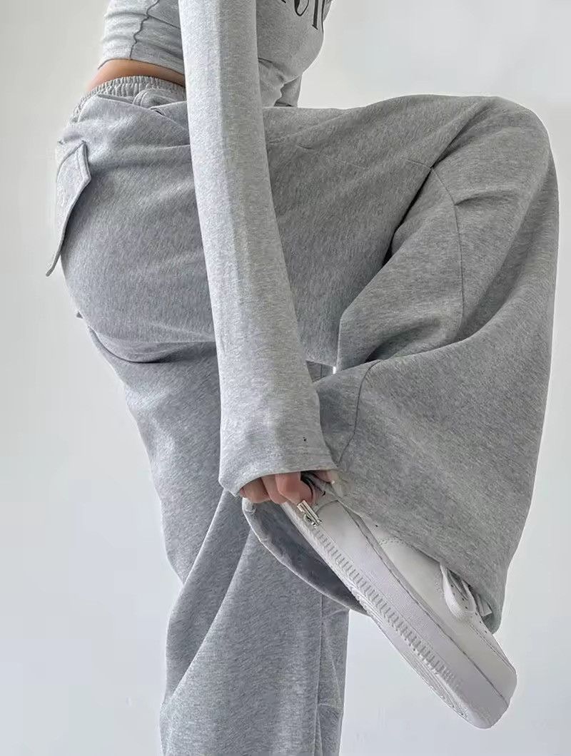 Japanese Brand × Other Streetwear Drawstring Baggy Sweatpants Size 30" / US 8 / IT 44 - 4 Thumbnail