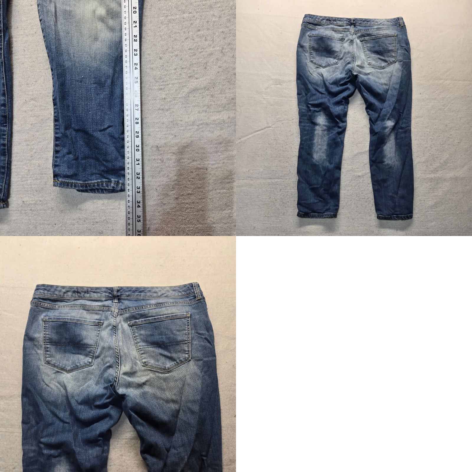 Vintage Arizona Jeans Blue Curvy Super Skinny Jeans Denim Pants Adult Women's Plus Sz 18 Size 40" / US 18 - 8 Thumbnail
