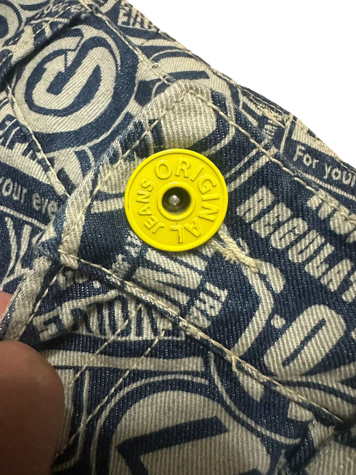 Hysteric Glamour 🇯🇵 Original Jeans - Iconic Hysteric Glamour Inspired Pants Size US 32 / EU 48 - 6 Thumbnail