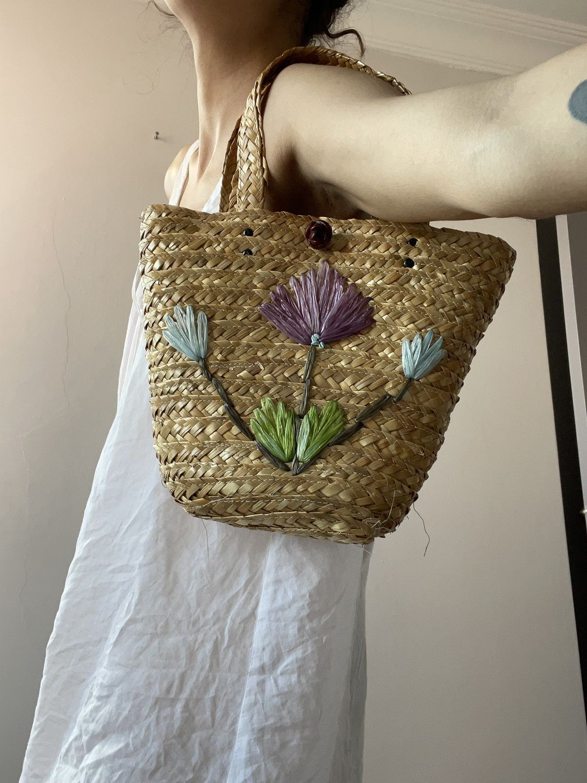 Vintage 90’s rush mat bag Size ONE SIZE - 1 Thumbnail