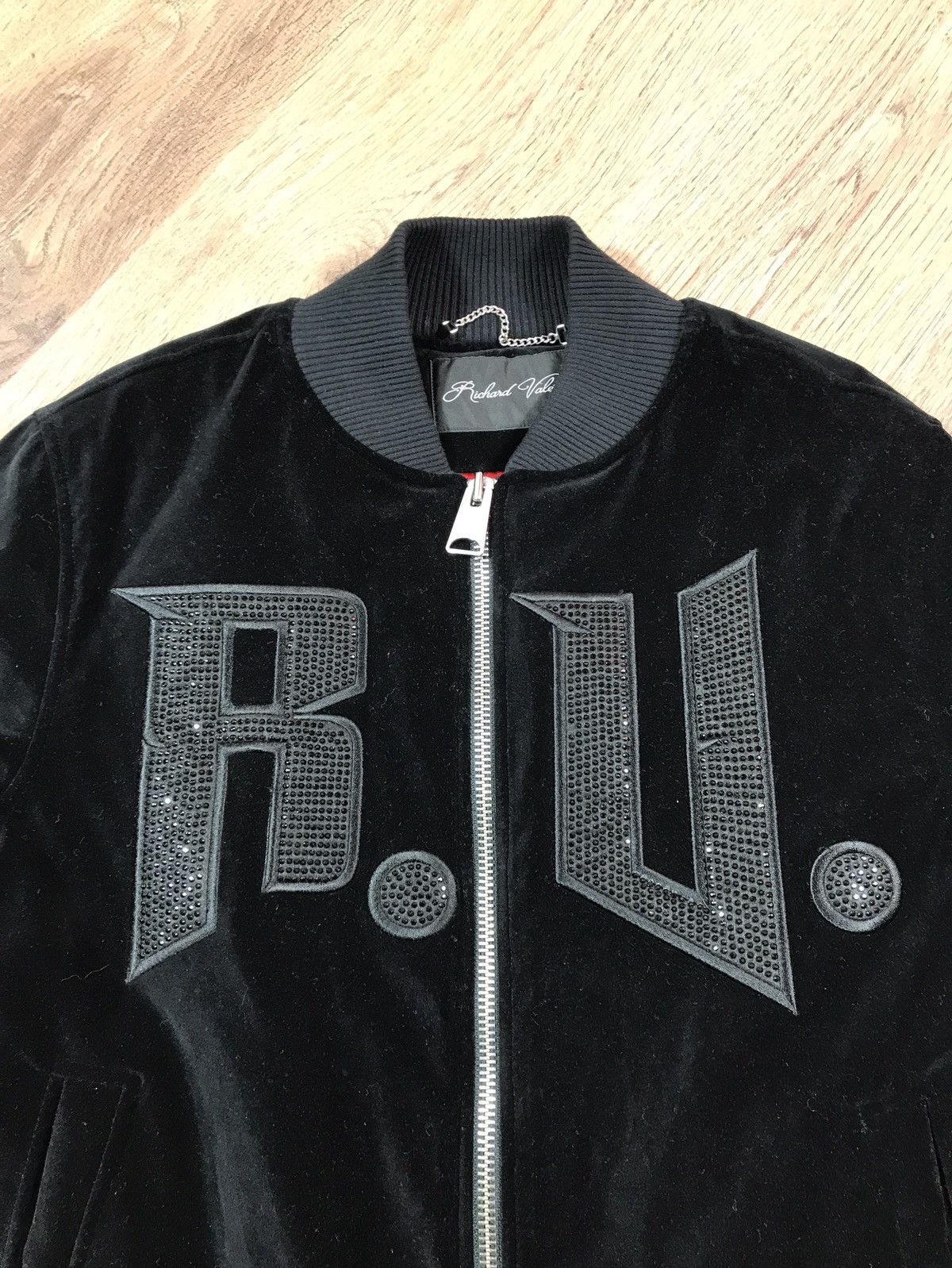 Other Richard Valentine Bomber Manley Velours Noir Size US M / EU 48-50 / 2 - 5 Thumbnail