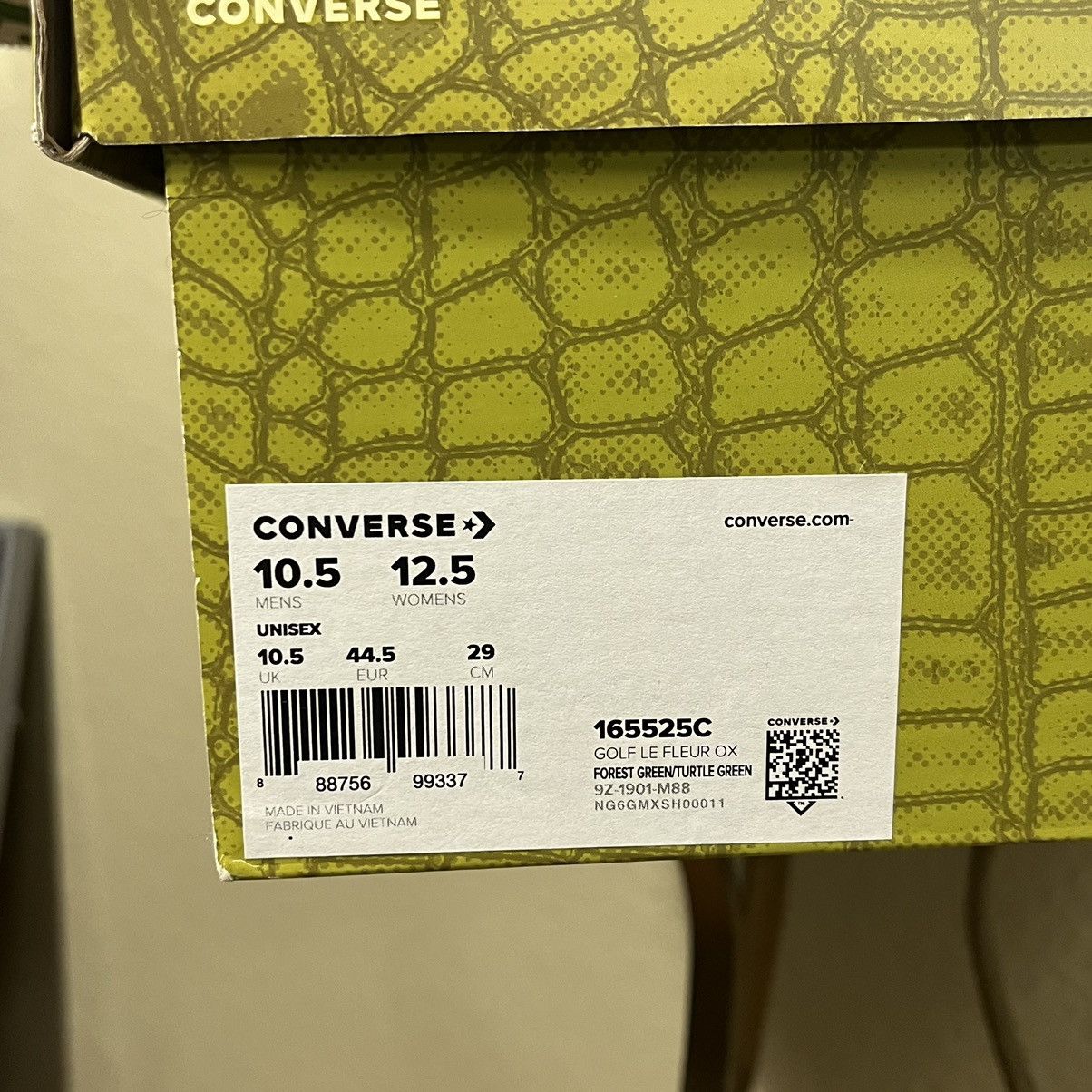 Converse Golf Le Fleur Uno gator alligator converse 10.5 new 263/333 Size US 10.5 / EU 43-44 - 6 Thumbnail