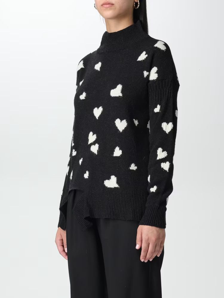 Marni o1y1125 Turtleneck Sweater in Black/White Size M / US 6-8 / IT 42-44 - 4 Thumbnail