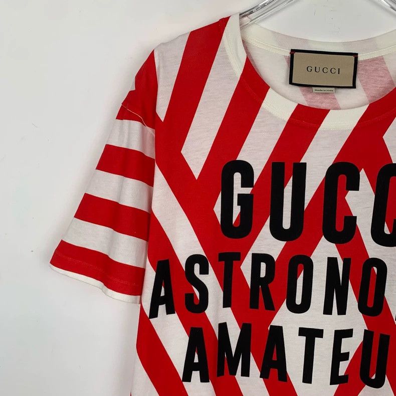 Gucci Gucci Logo printed striped round-neck color-blocked cotton Size US XS / EU 42 / 0 - 3 Thumbnail