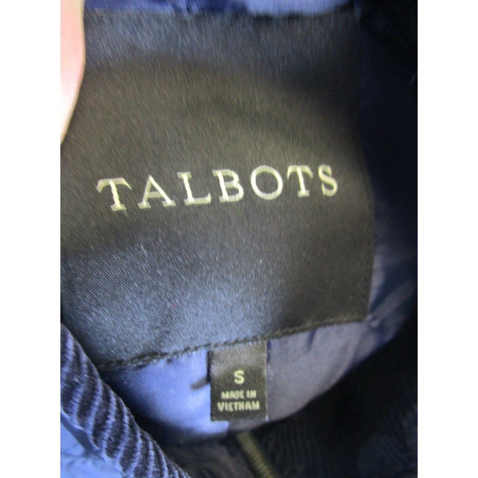 Talbots Talbots Vest Womens Small Blue Mock Neck Utility Outdoor Size S / US 4 / IT 40 - 7 Thumbnail