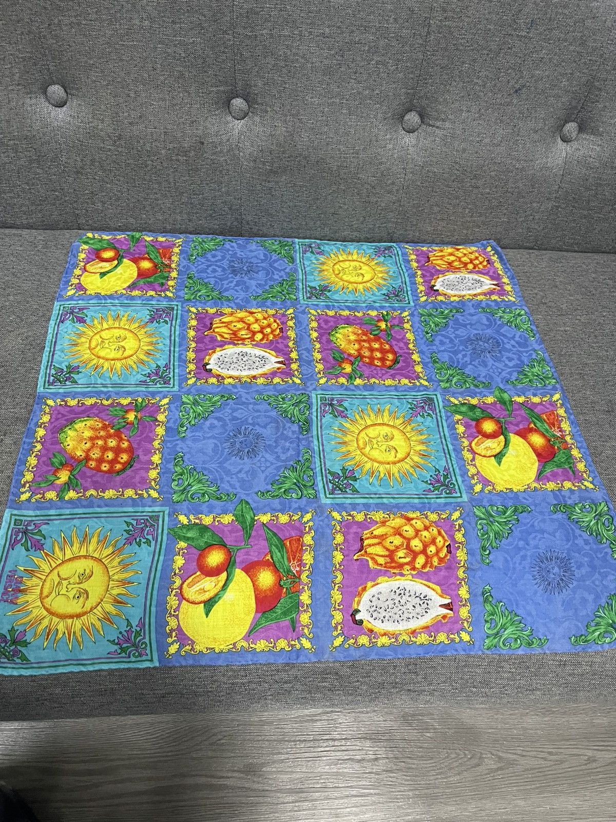Versace Gianni Versace Sun Pocket Square/Bandana Size ONE SIZE - 4 Thumbnail