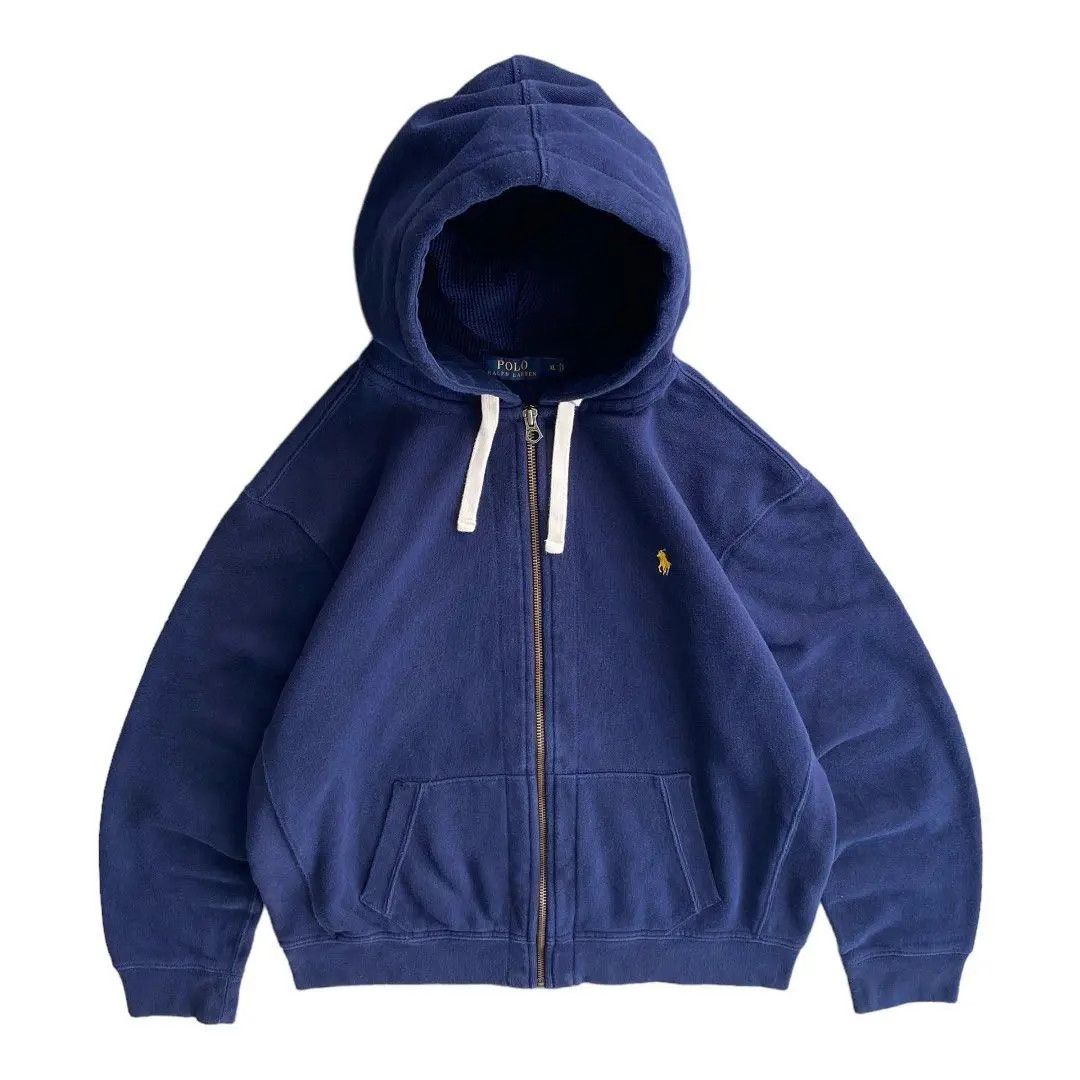 Polo Ralph Lauren × Vintage Vintage Y2K Polo Ralph Lauren Hoodies Size US XL / EU 56 / 4 - 1 Thumbnail