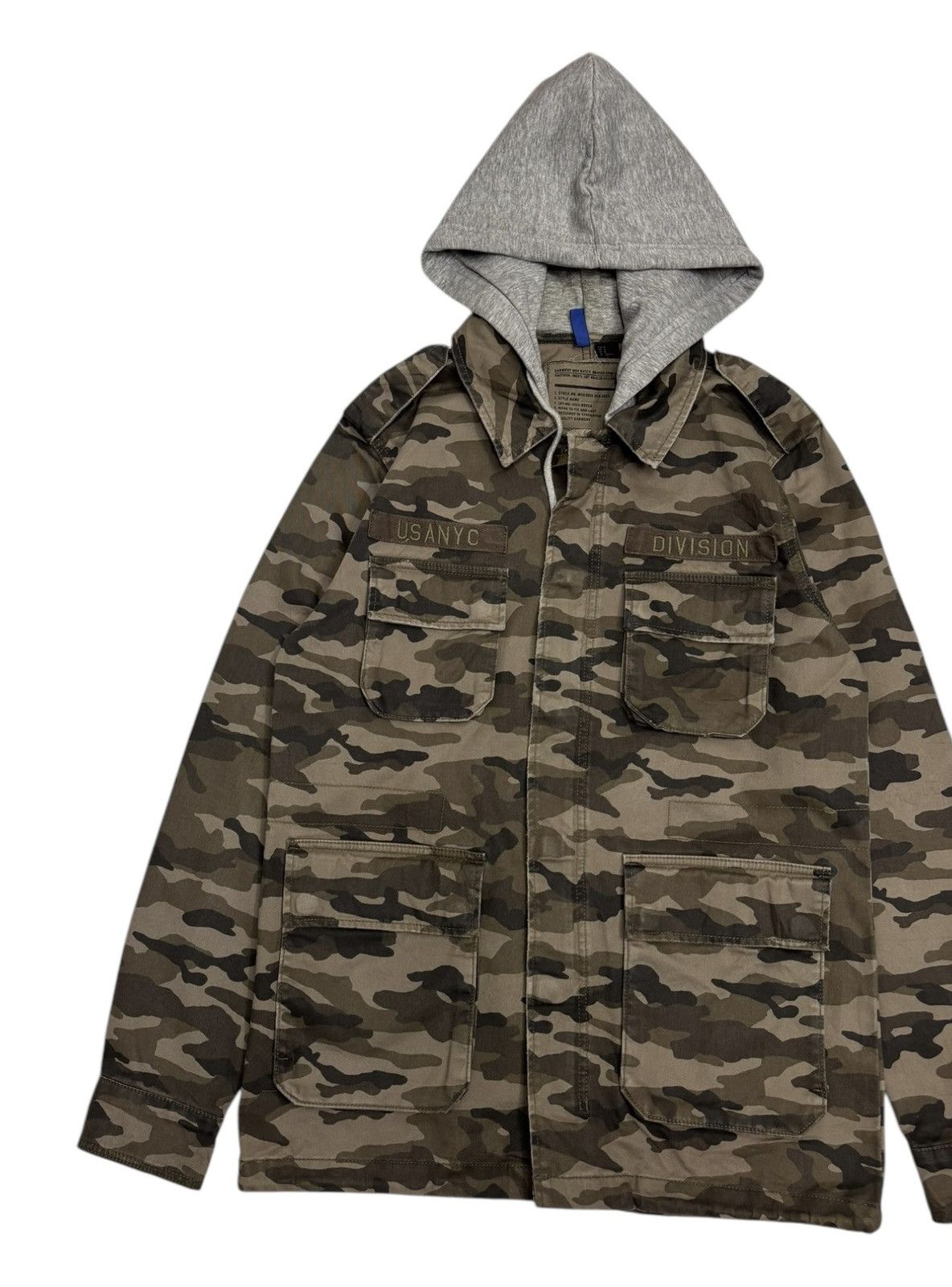 H&M × Hysteric Glamour RARE❤️‍🔥USANYC CAMO MILITARY PARKA WITH HOOD STYLE Size US S / EU 44-46 / 1 - 5 Thumbnail