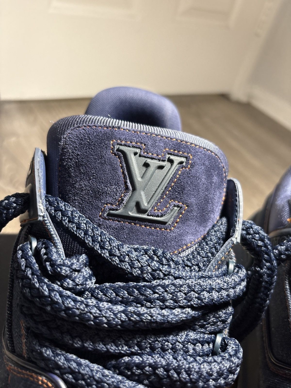 Louis Vuitton Denim Skate Trainer Size US 11 / EU 44 - 7 Thumbnail