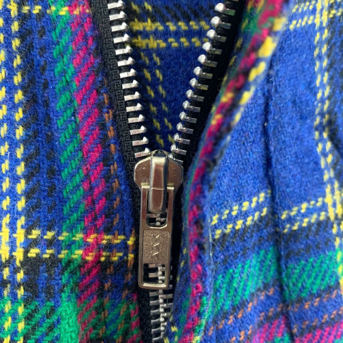 Seditionaries × Vintage Vintage TIGER OF LONDON blue tartan plaid zip bondage pants Size US 29 - 13 Thumbnail