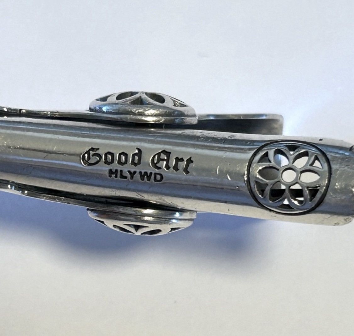GOOD ART HLYWD Good Art Hlywood Silver 925 BIG Alligator Hair Clip 4.75” Size ONE SIZE - 4 Thumbnail