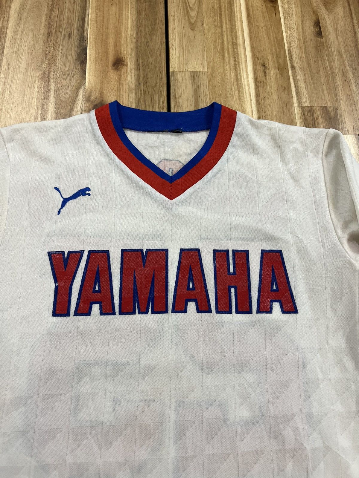 Vintage PUMA Jubilo Iwata's “Yamaha Motor" JFA #25 Jersey Size US M / EU 48-50 / 2 - 3 Thumbnail
