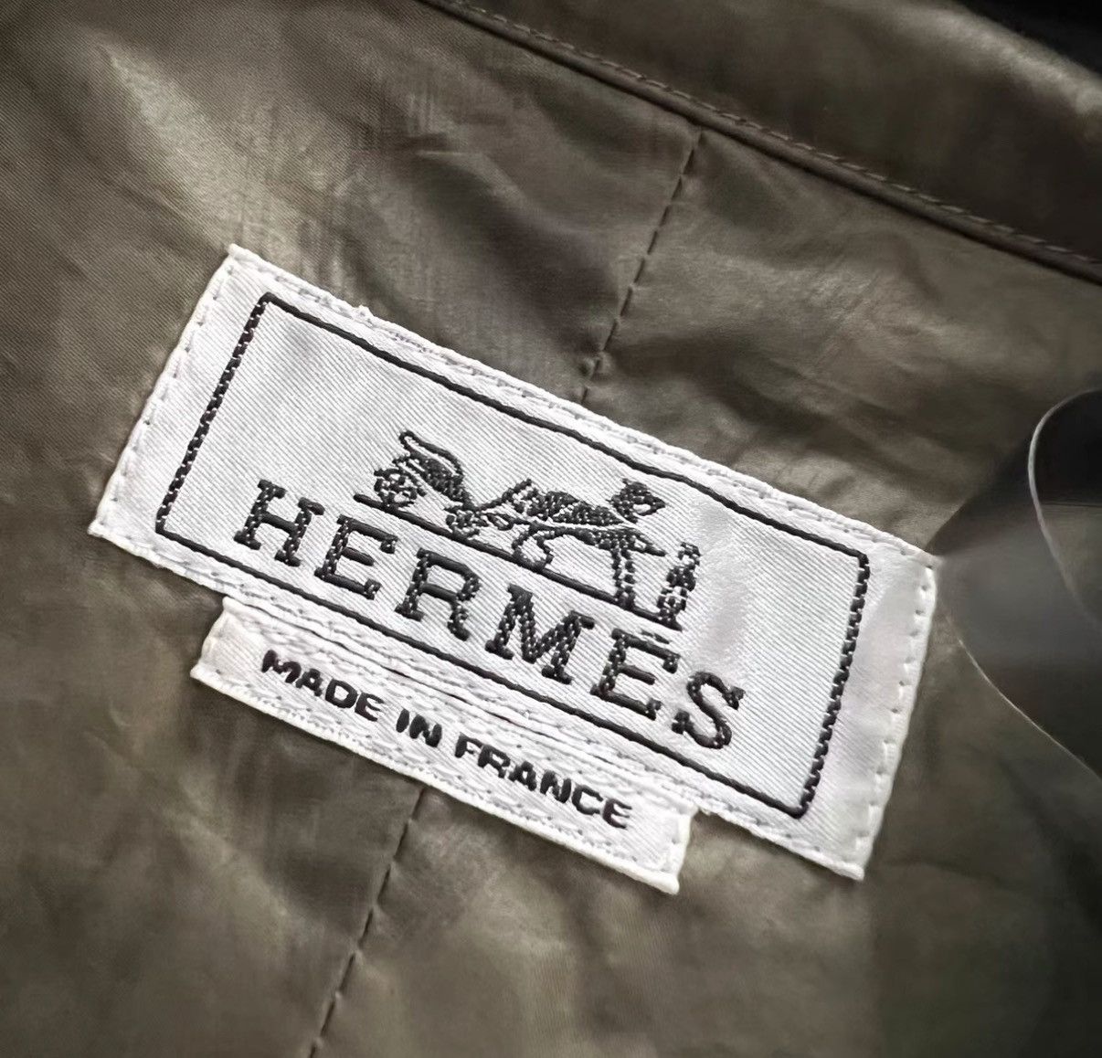 Hermes Hermès Spliced Collar Pullover Windbreaker J41 Size US XS / EU 42 / 0 - 4 Thumbnail