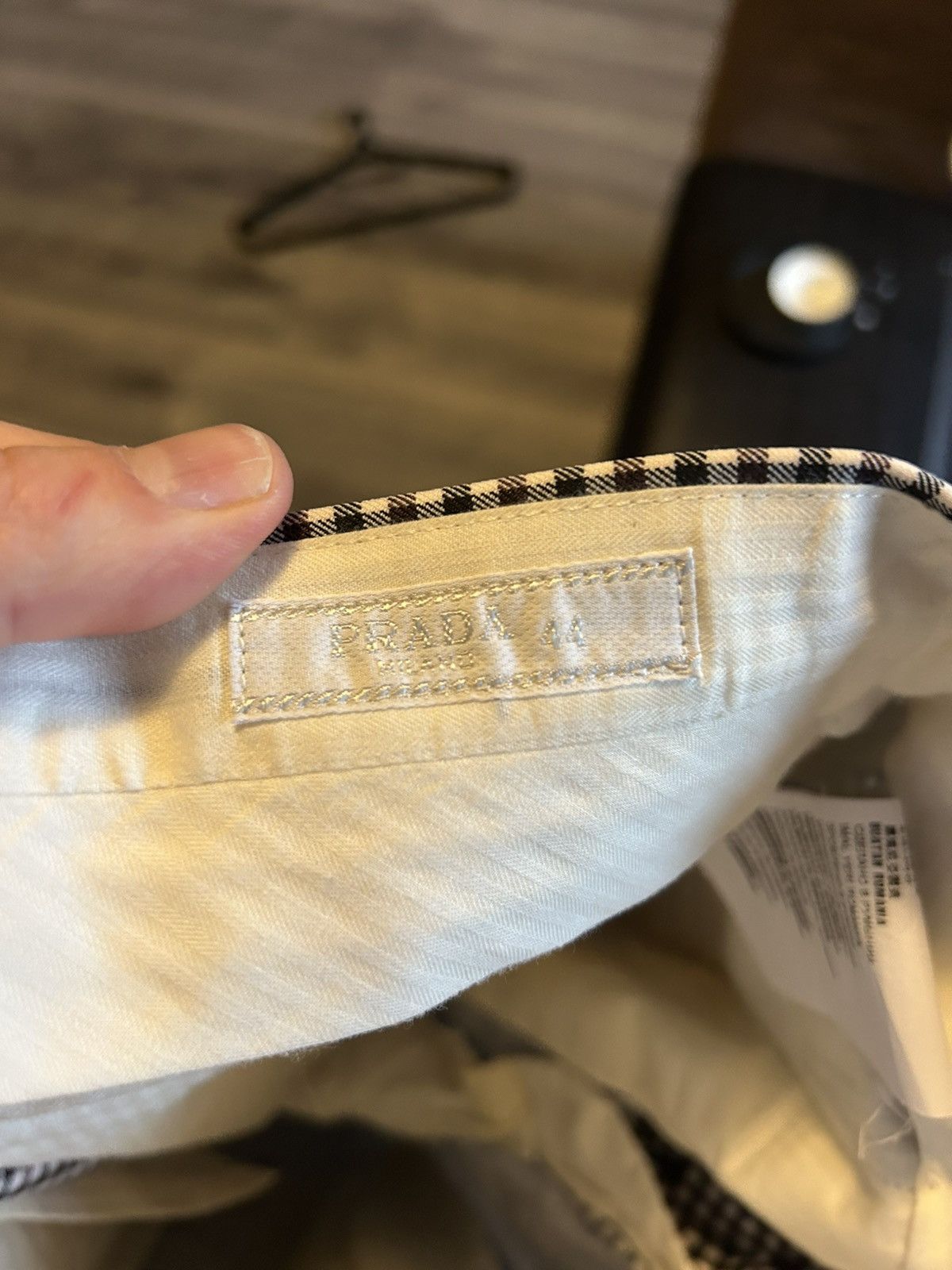 Prada Prada Gingham Check Trousers Size 44 Size US 30 / EU 46 - 10 Thumbnail