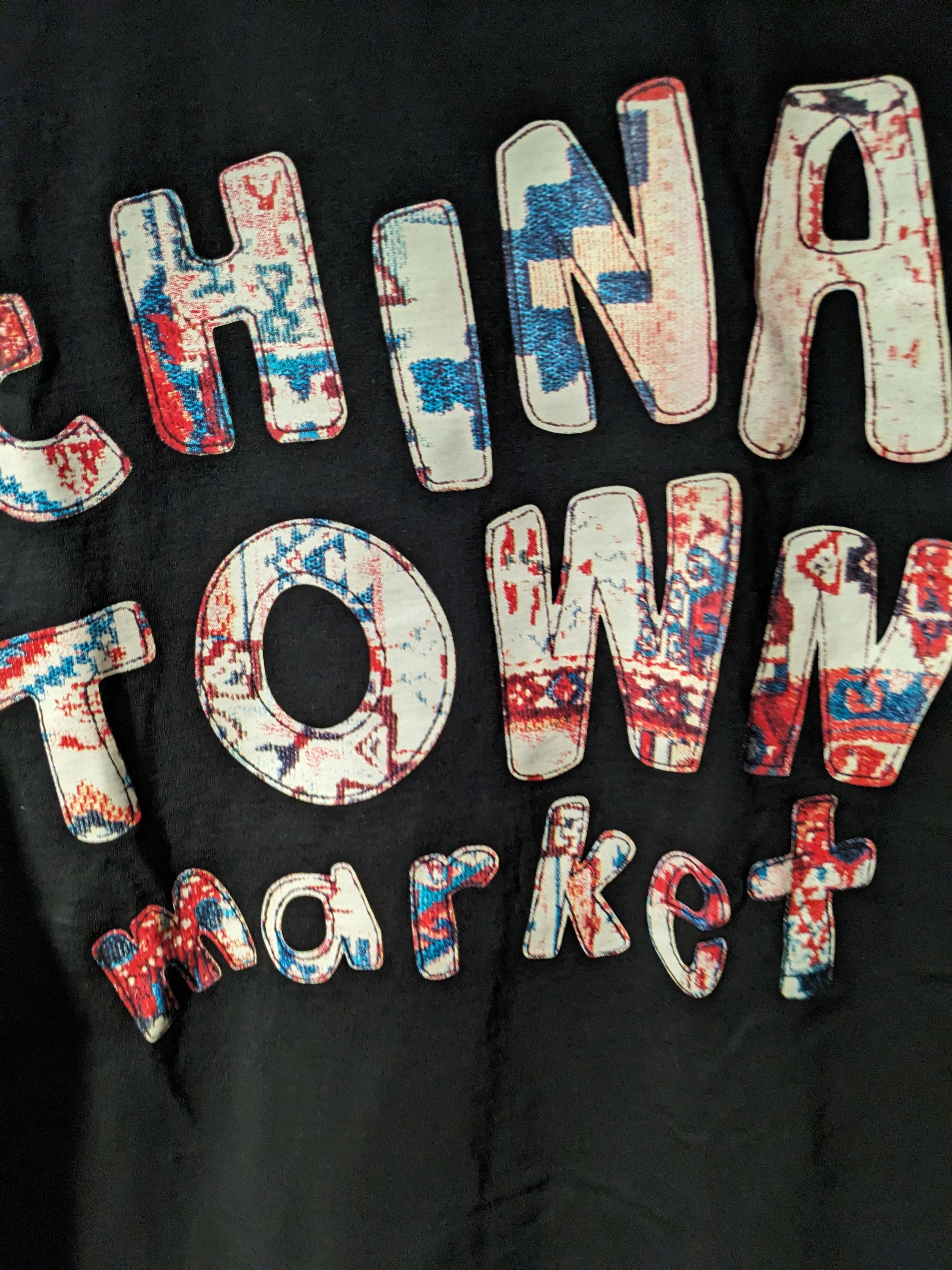 Market × Vintage Vintage Chinatown Market Paint Streetwear X-Large T-Shirt Size US XL / EU 56 / 4 - 2 Thumbnail