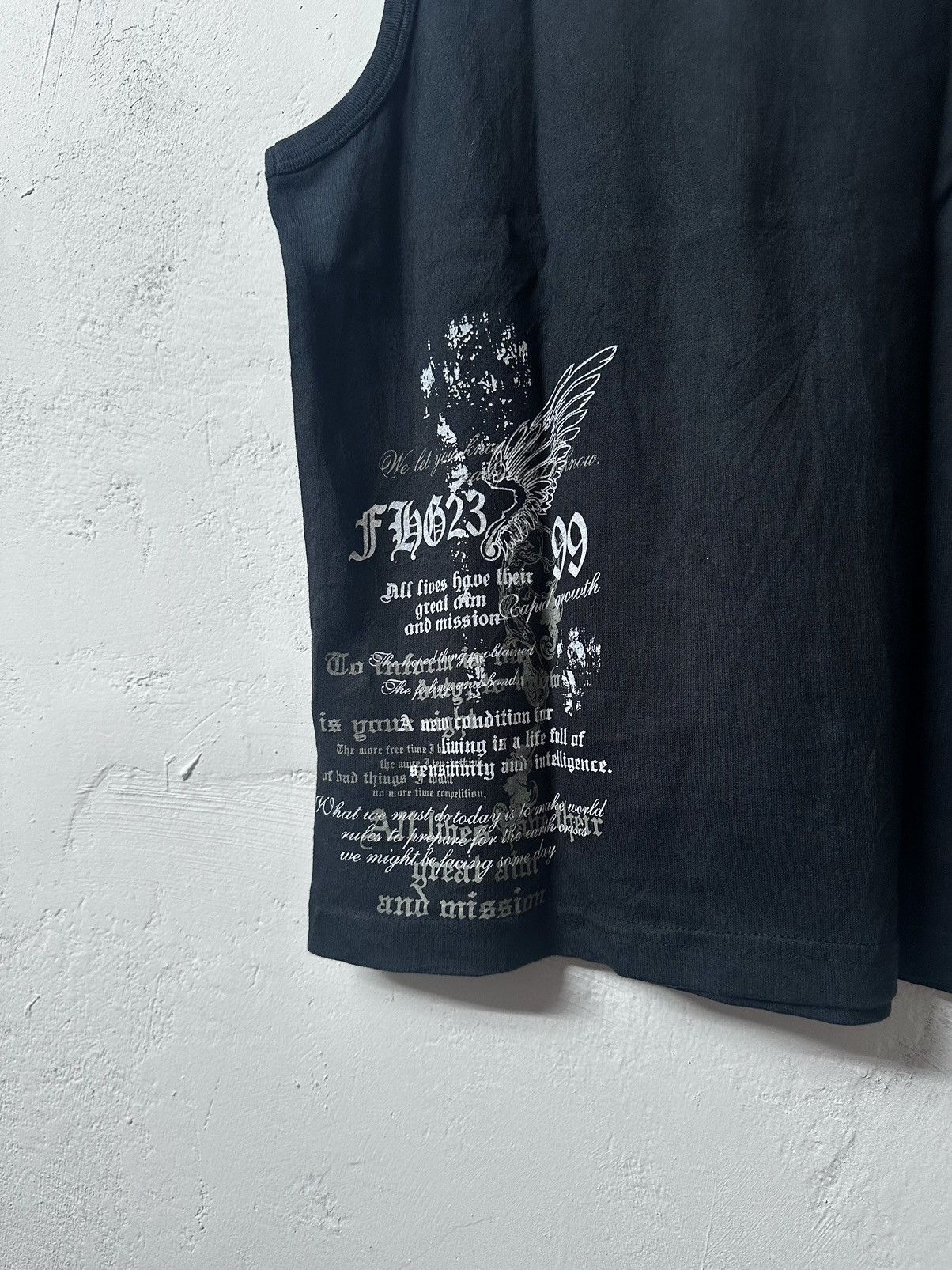 If Six Was Nine Japanes Y2K Bay Leaf Gothic Punk Style Size US S / EU 44-46 / 1 - 4 Thumbnail