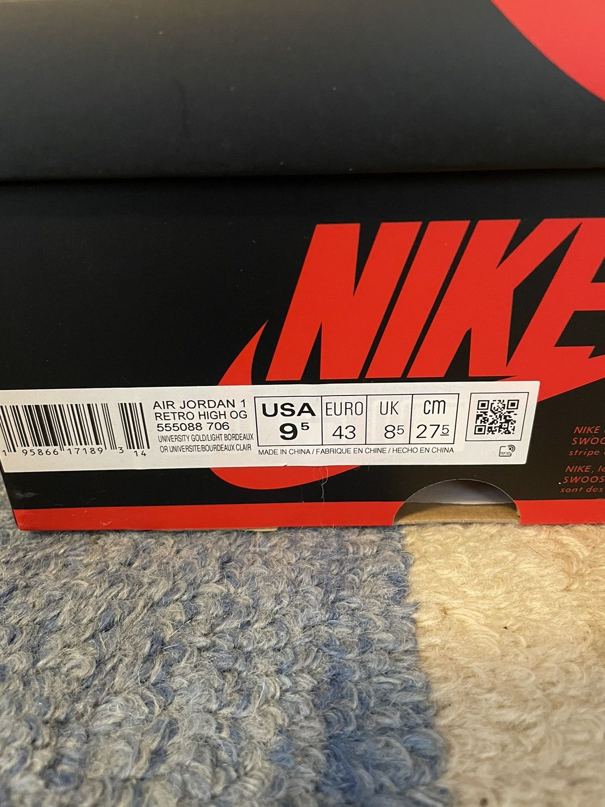 Hypebeast × Jordan Brand × Nike Air Jordan 1 Retro High OG “Brotherhood” Size US 9.5 / EU 42-43 - 7 Thumbnail