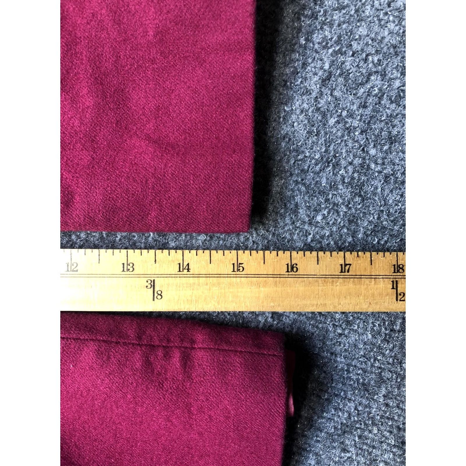 Pendleton VINTAGE Pendleton Blazer Womens Medium Burgundy Wool Two Button Made in USA 90s Size M / US 6-8 / IT 42-44 - 4 Thumbnail