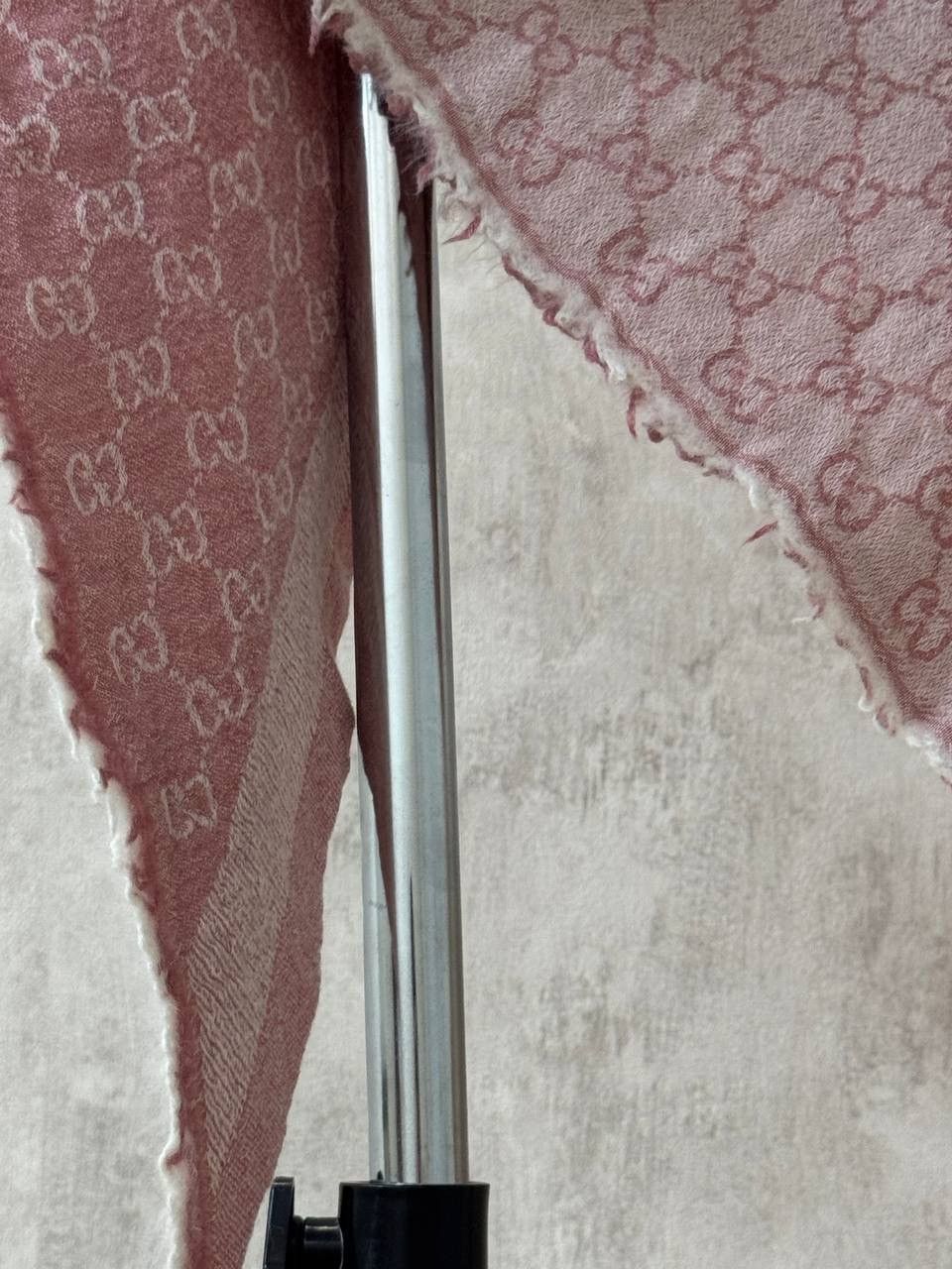 Gucci Gucci Wool Pink Scarf Size ONE SIZE - 6 Thumbnail